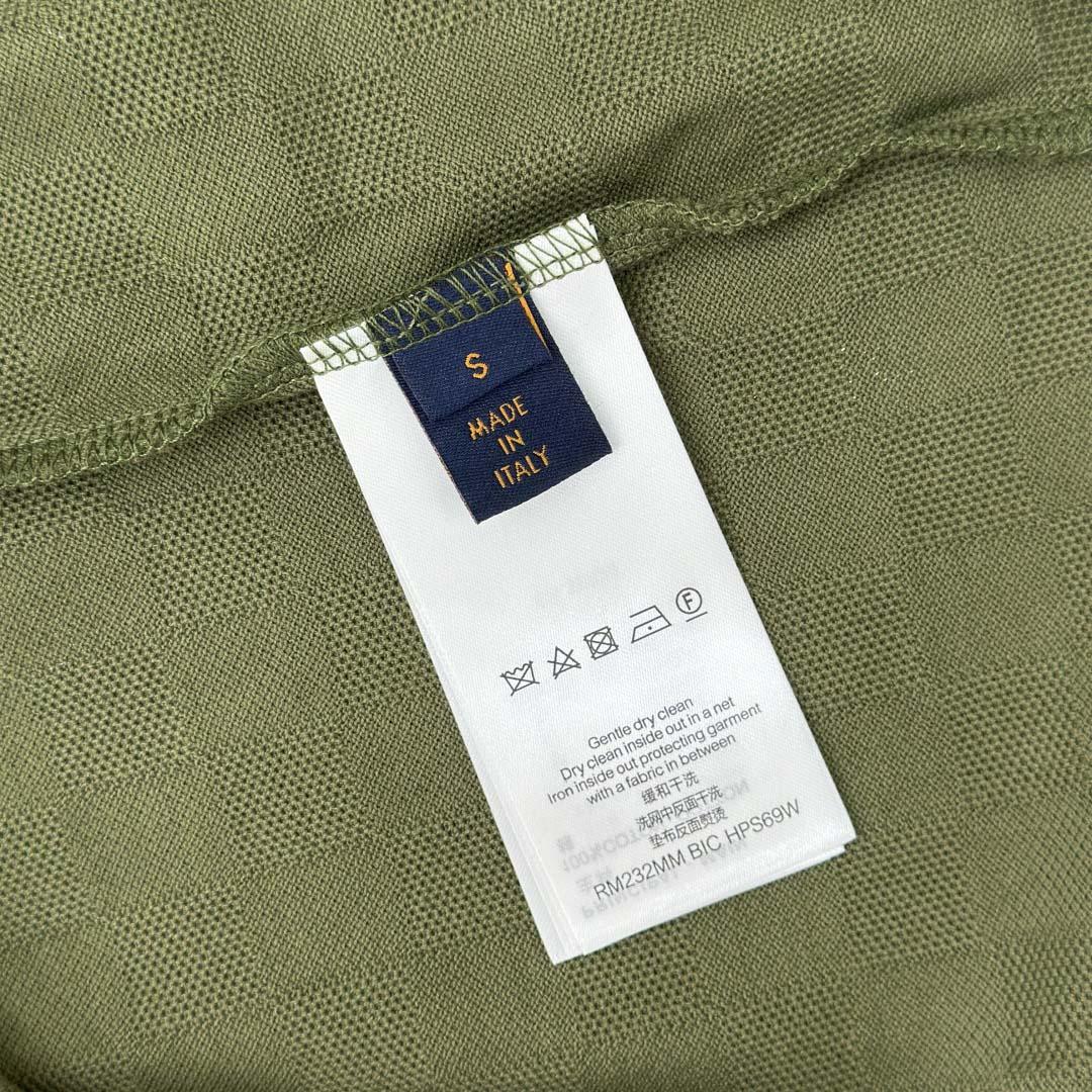 Louis Vuitton Damier Pique T-Shirt   1AGKLH - DopestKickz