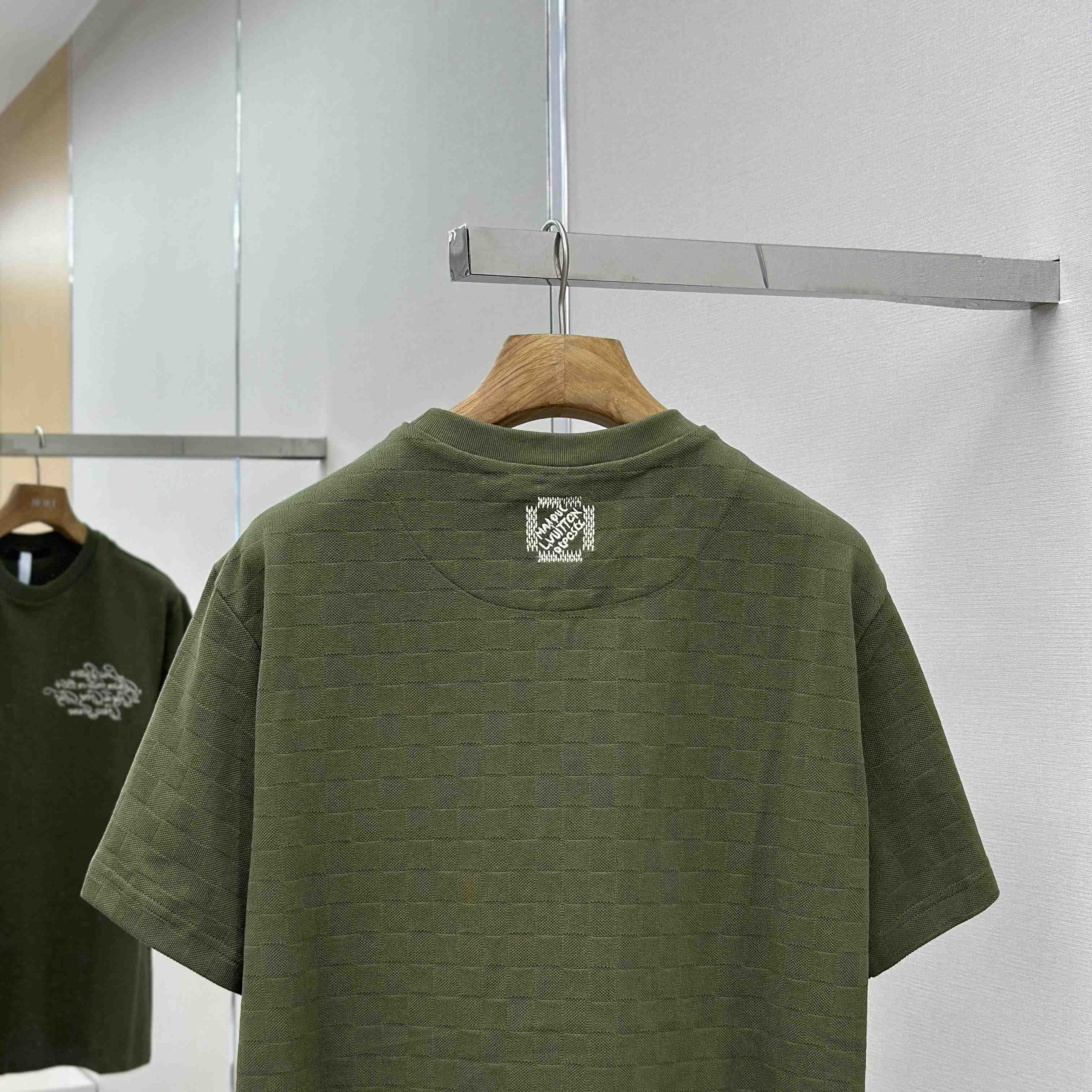 Louis Vuitton Damier Pique T-Shirt   1AGKLH - DopestKickz