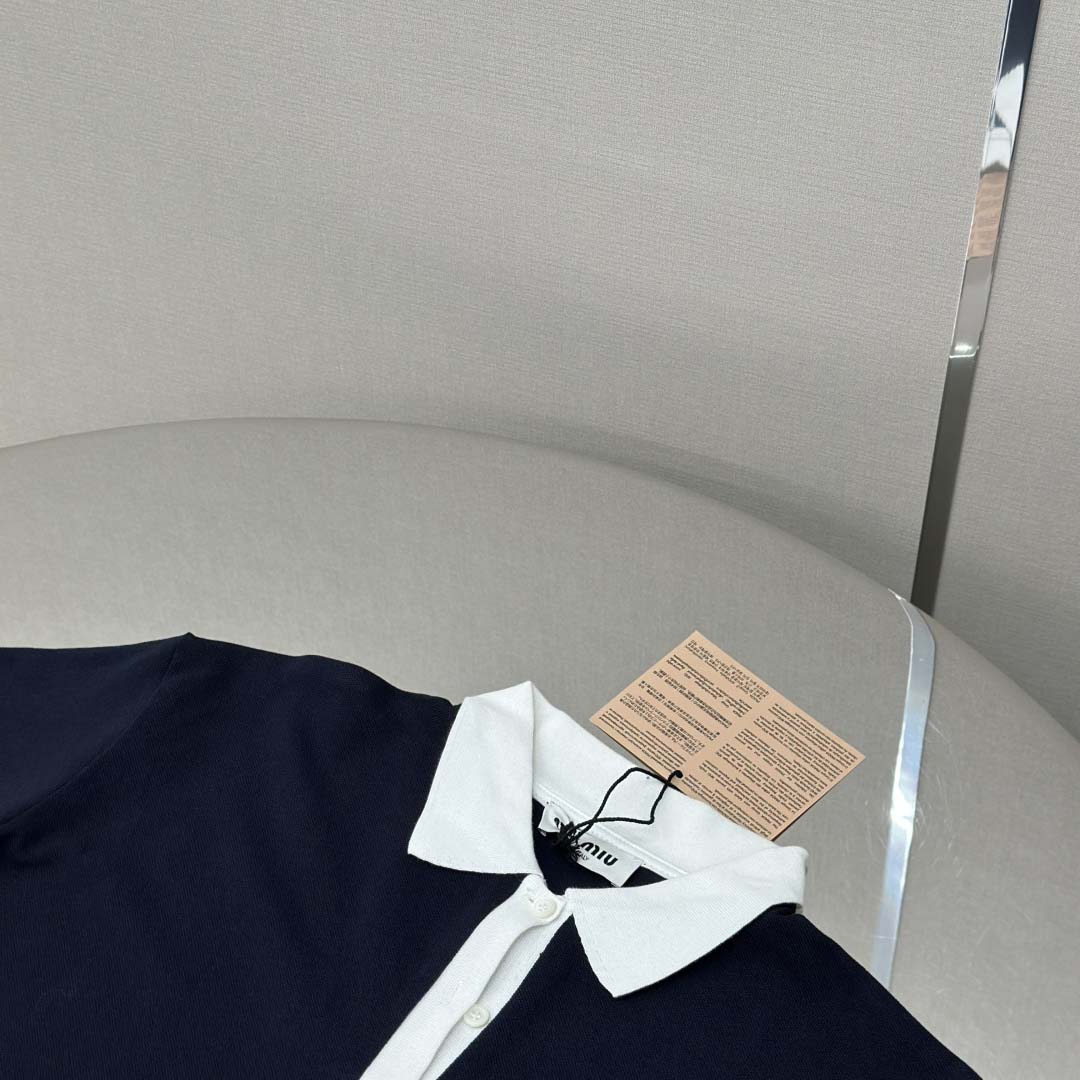 Miu Miu Cotton Piqué Polo Shirt - DopestKickz