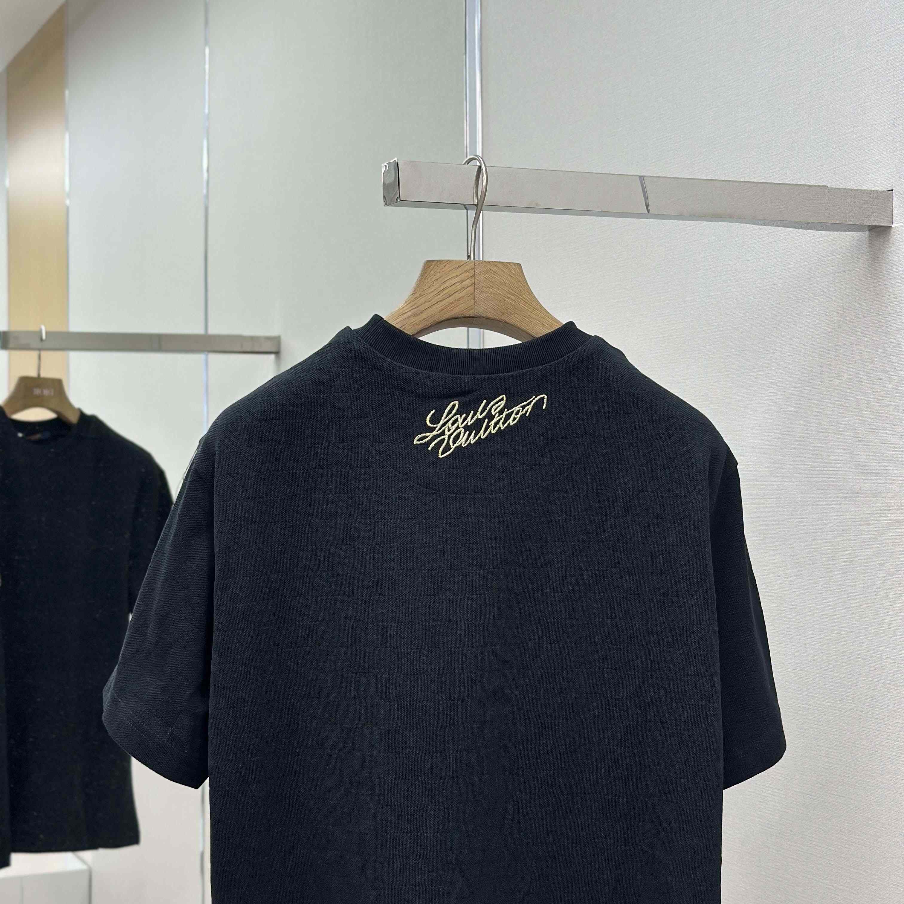 Louis Vuitton Signature Patch Cotton T-Shirt   1AGJZF - DopestKickz