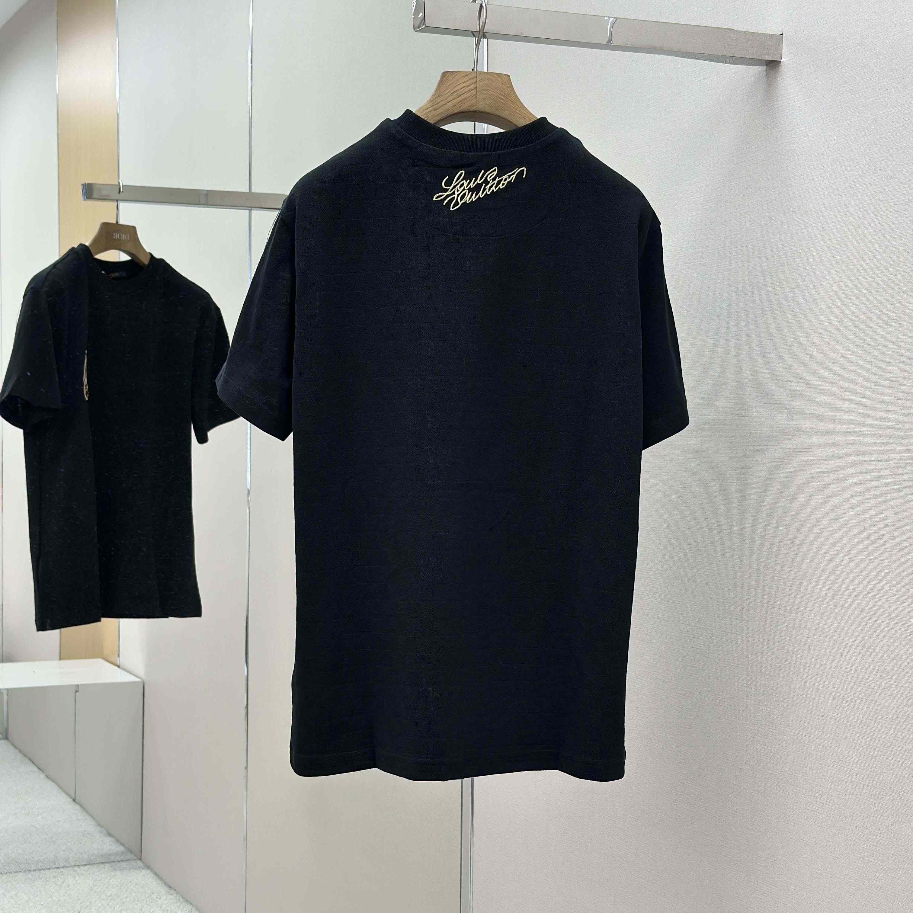 Louis Vuitton Signature Patch Cotton T-Shirt   1AGJZF - DopestKickz