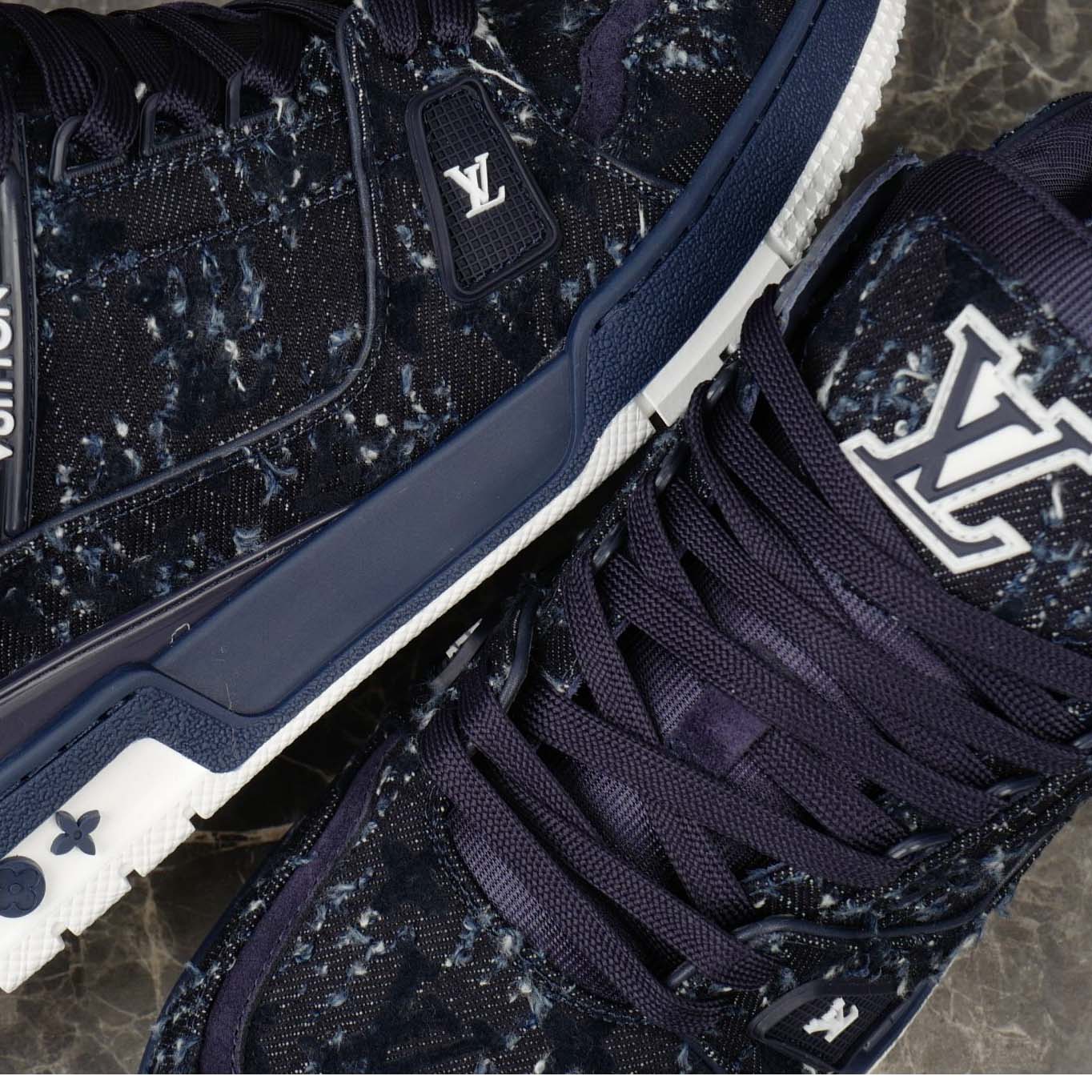 Louis Vuitton LV Trainer Sneaker   1AHWTF - DopestKickz