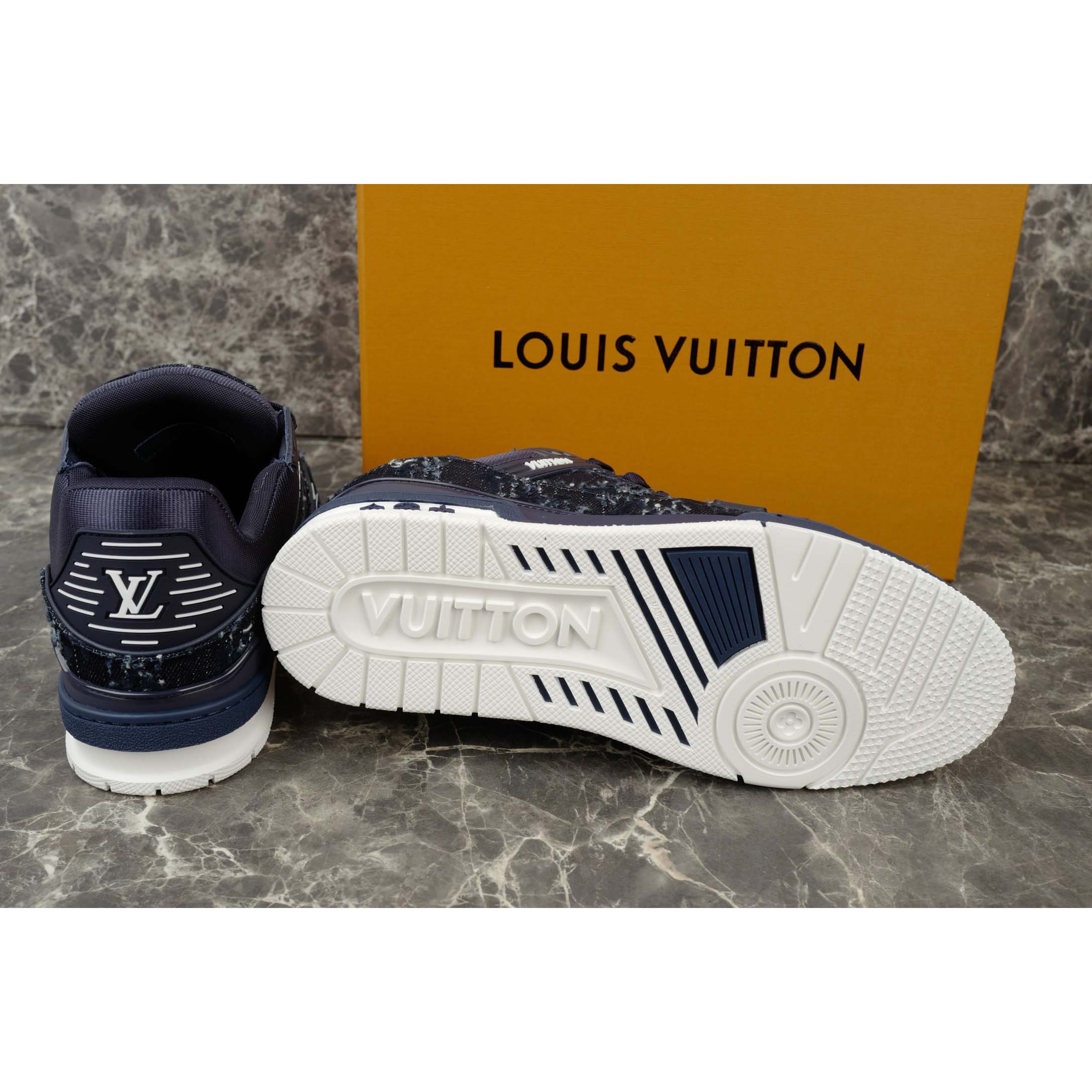 Louis Vuitton LV Trainer Sneaker   1AHWTF - DopestKickz