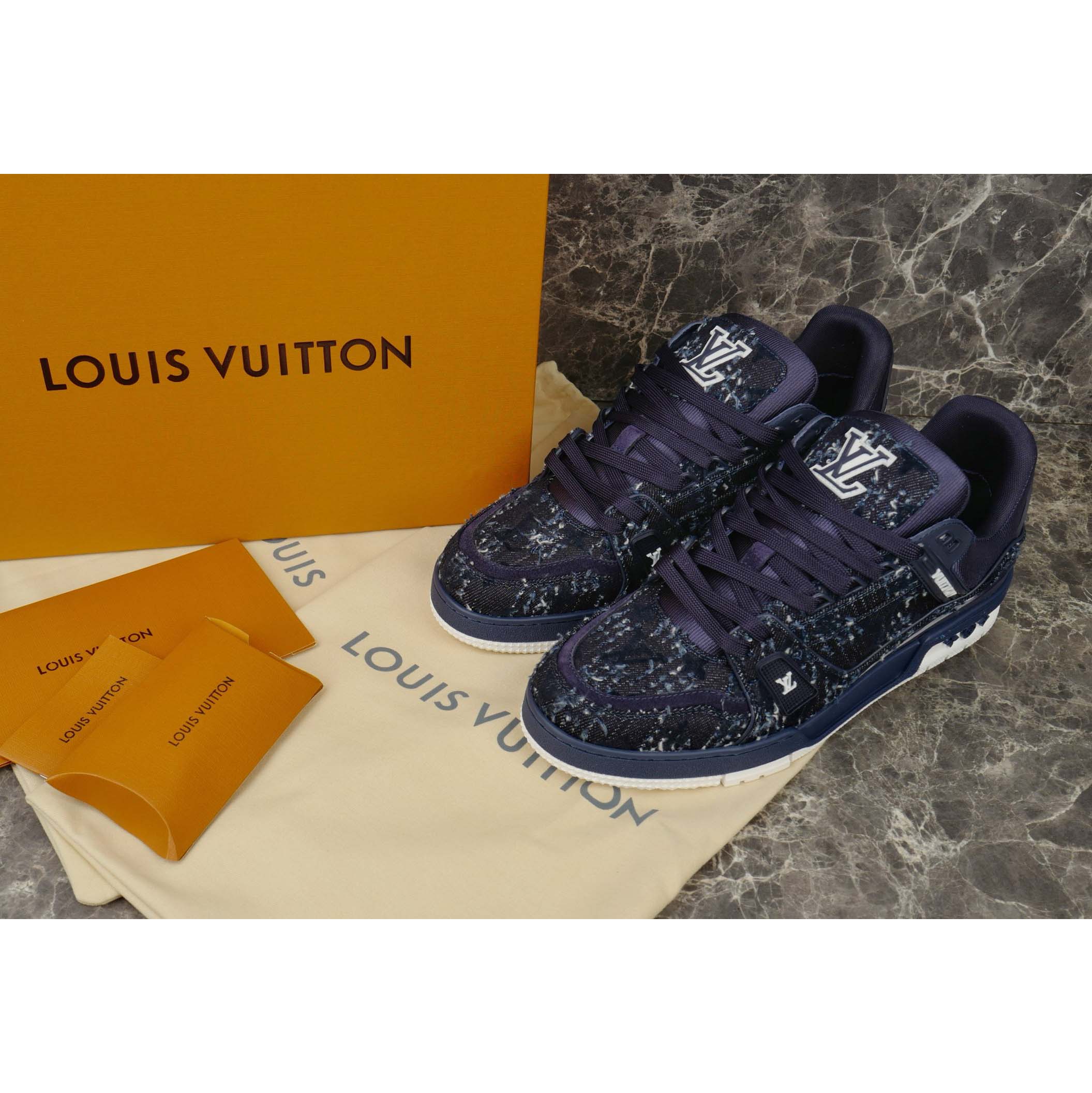 Louis Vuitton LV Trainer Sneaker   1AHWTF - DopestKickz