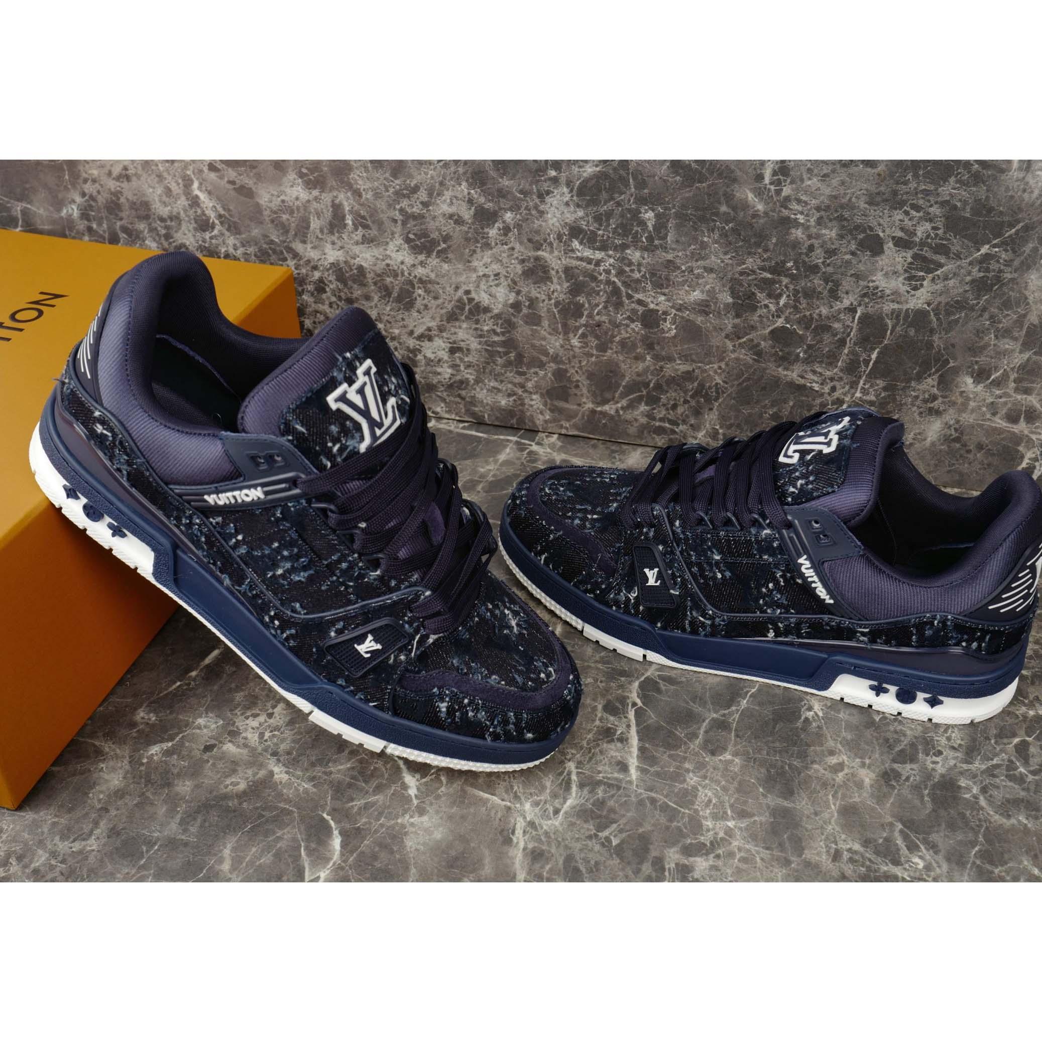 Louis Vuitton LV Trainer Sneaker   1AHWTF - DopestKickz