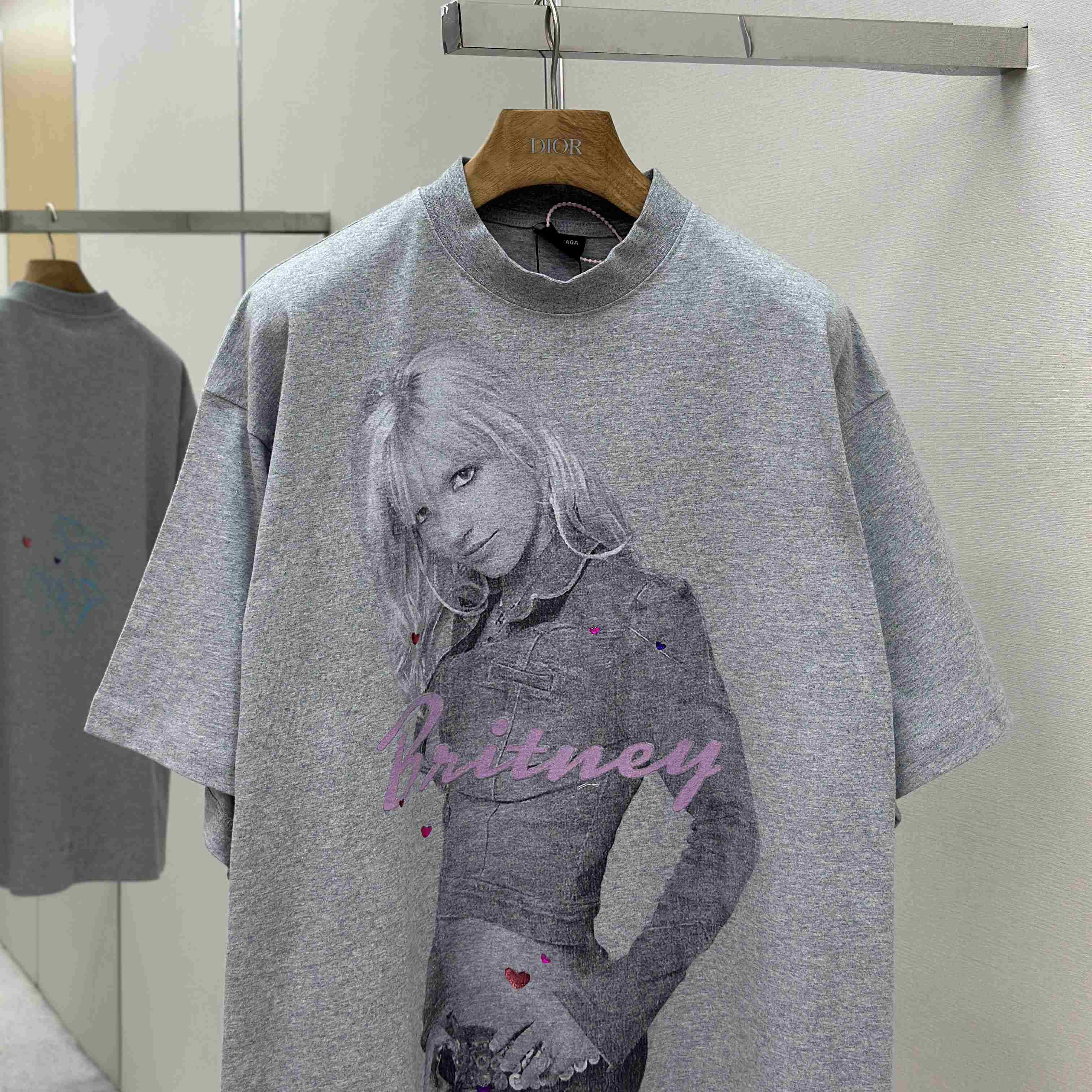 Balenciaga Music | Britney Spears Series T-Shirt - DopestKickz
