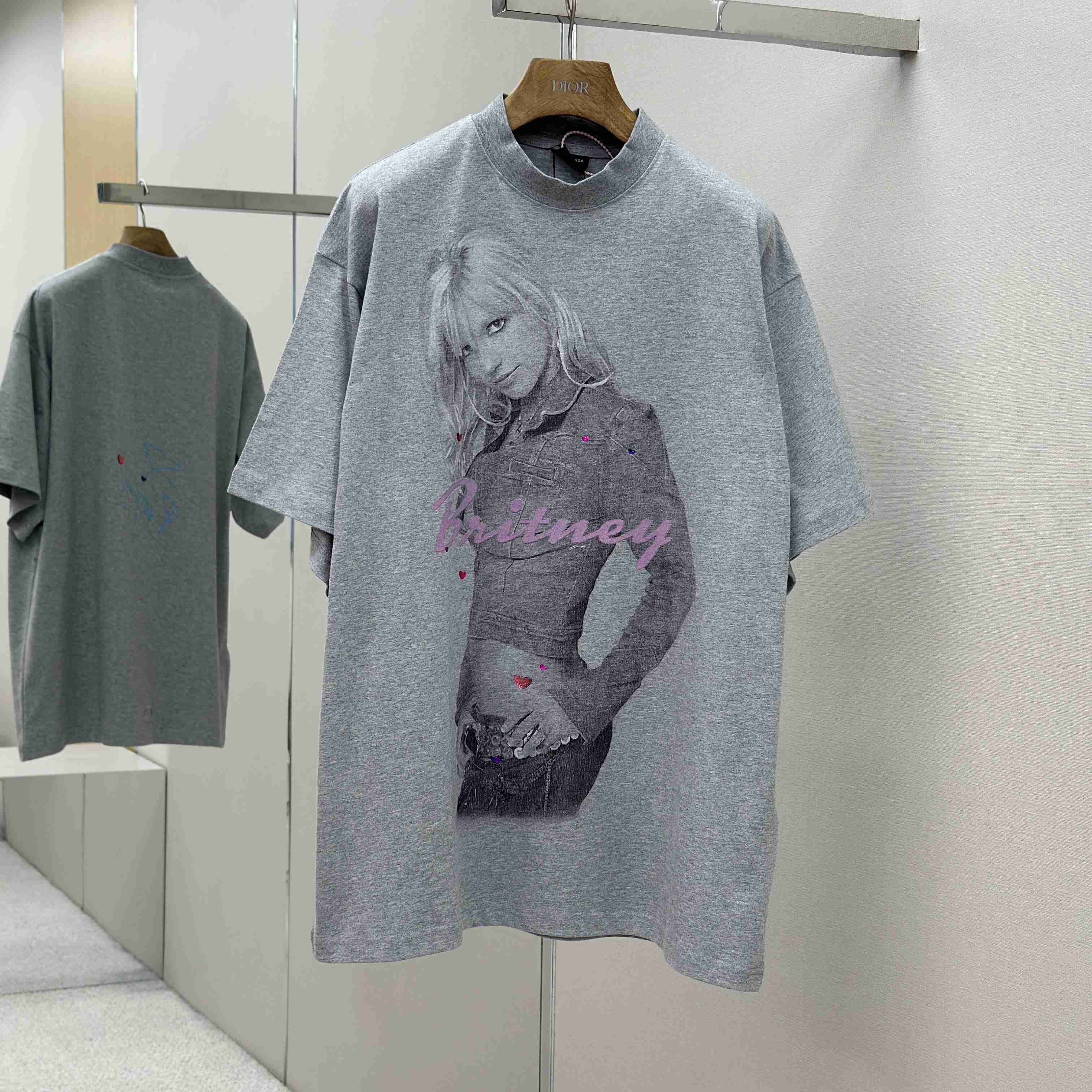 Balenciaga Music | Britney Spears Series T-Shirt - DopestKickz