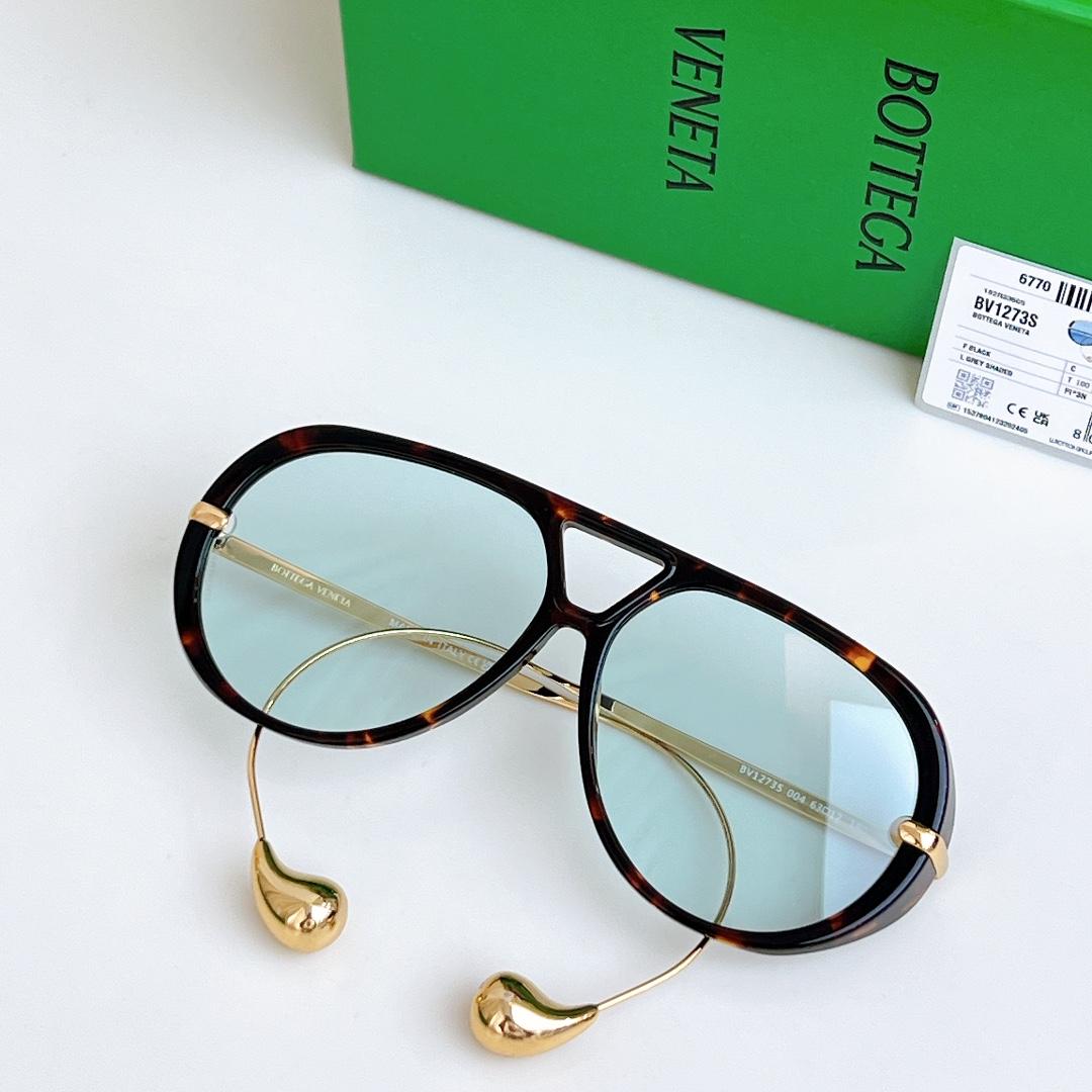 Bottega Veneta Drop Aviator Sunglasses  BV1273S - DopestKickz