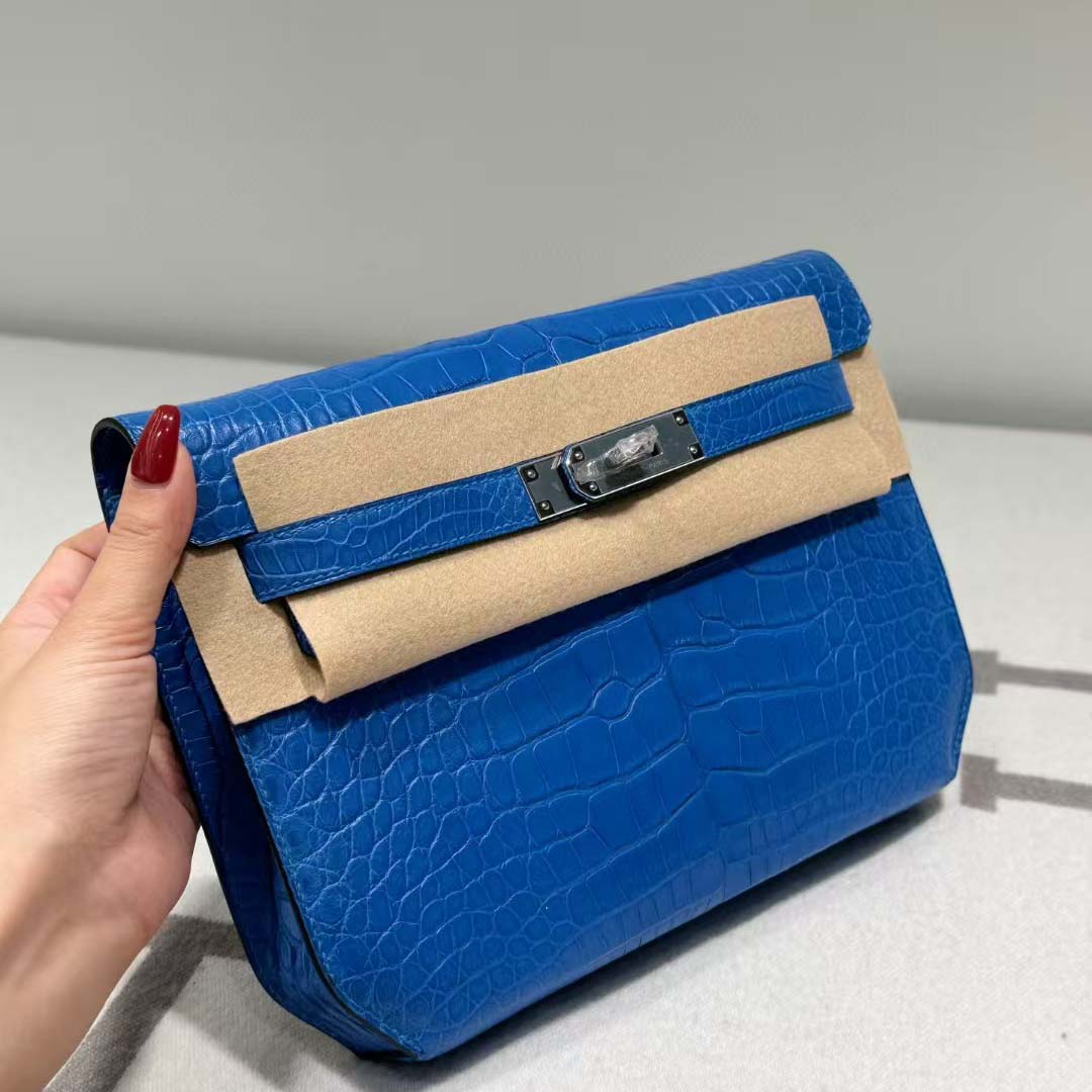 Hermes Kelly Depeche Malachite 25cm - DopestKickz