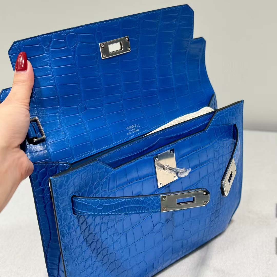 Hermes Kelly Depeche Malachite 25cm - DopestKickz