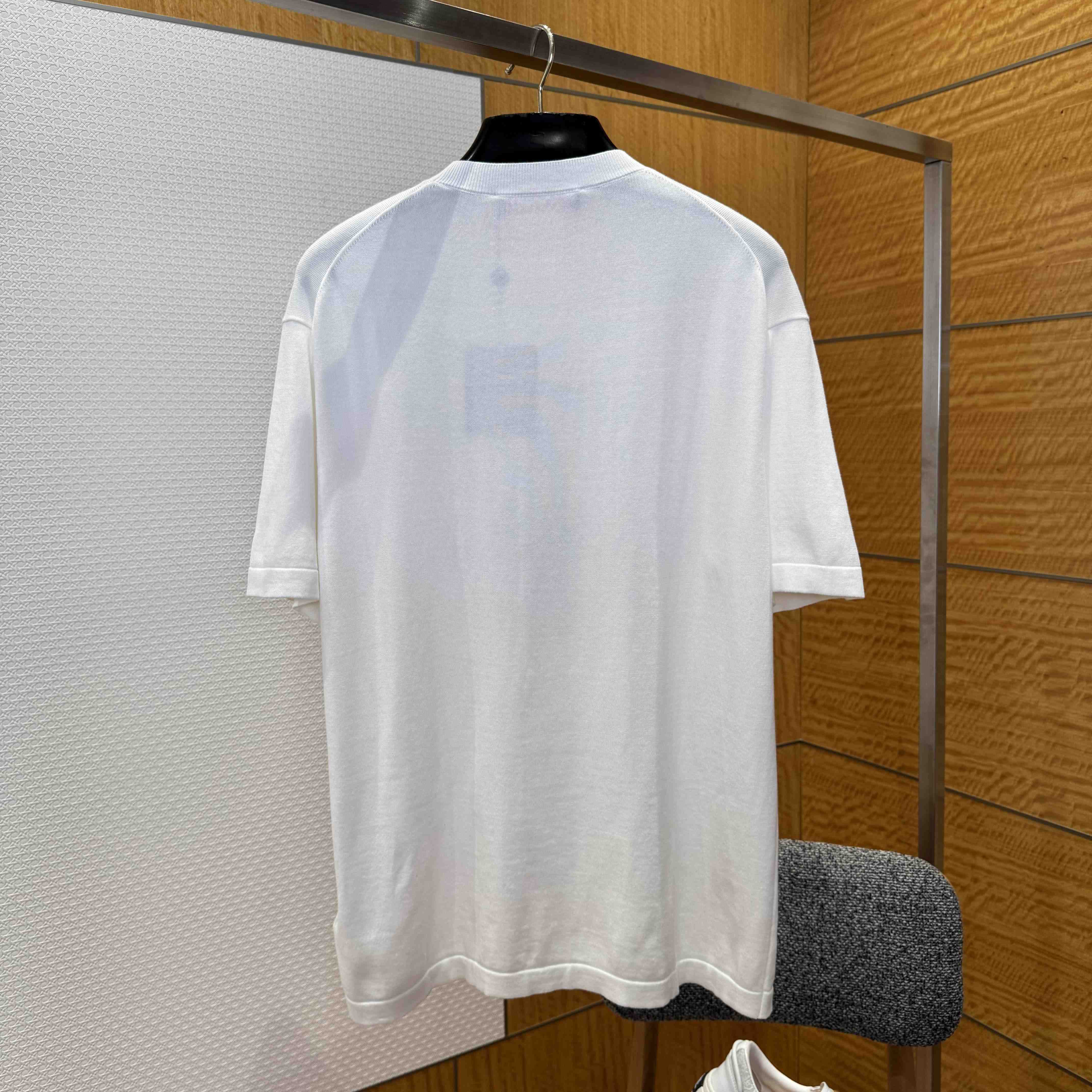 Louis Vuitton Short-Sleeved Knitted Crewneck   1AIMAU - DopestKickz