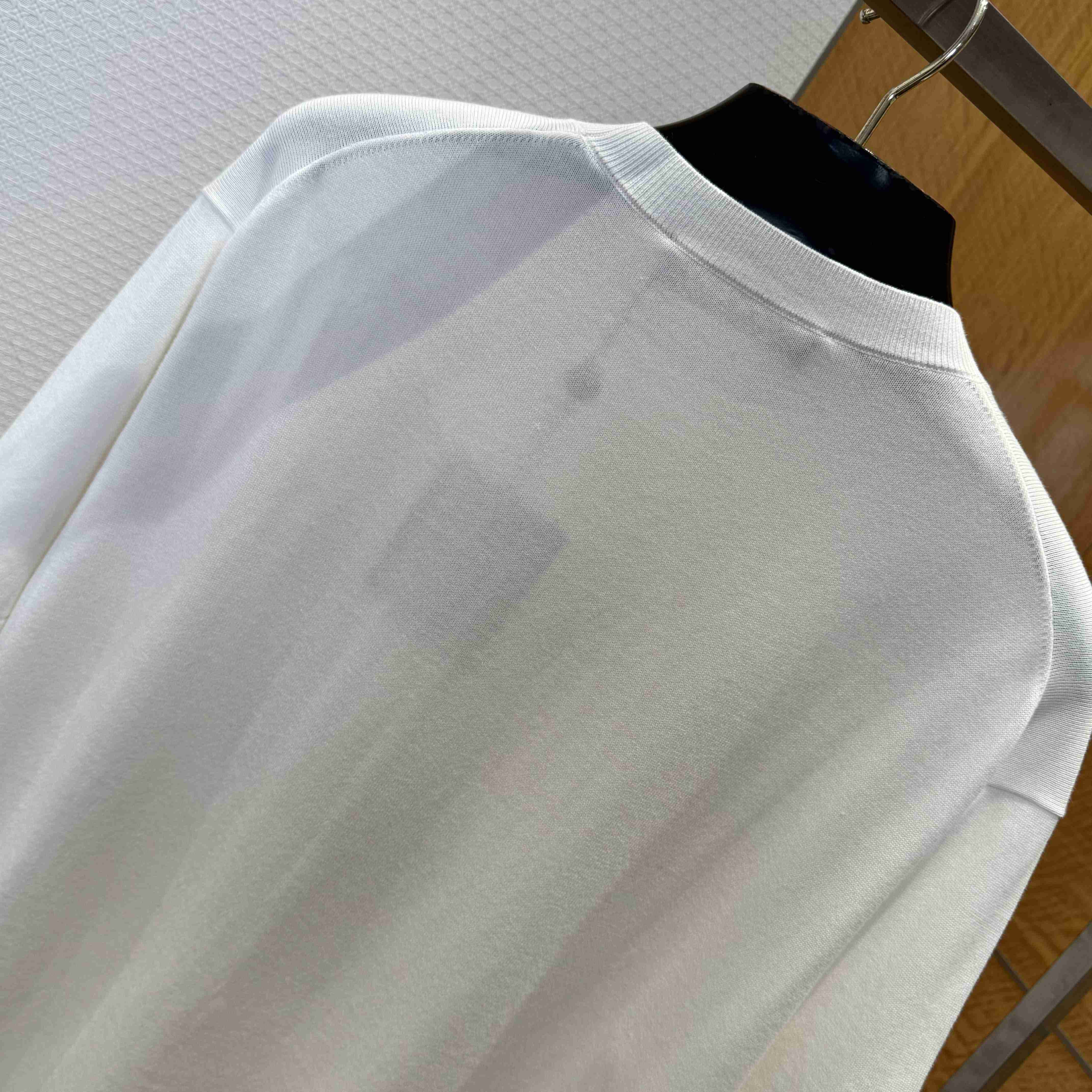 Louis Vuitton Short-Sleeved Knitted Crewneck   1AIMAU - DopestKickz