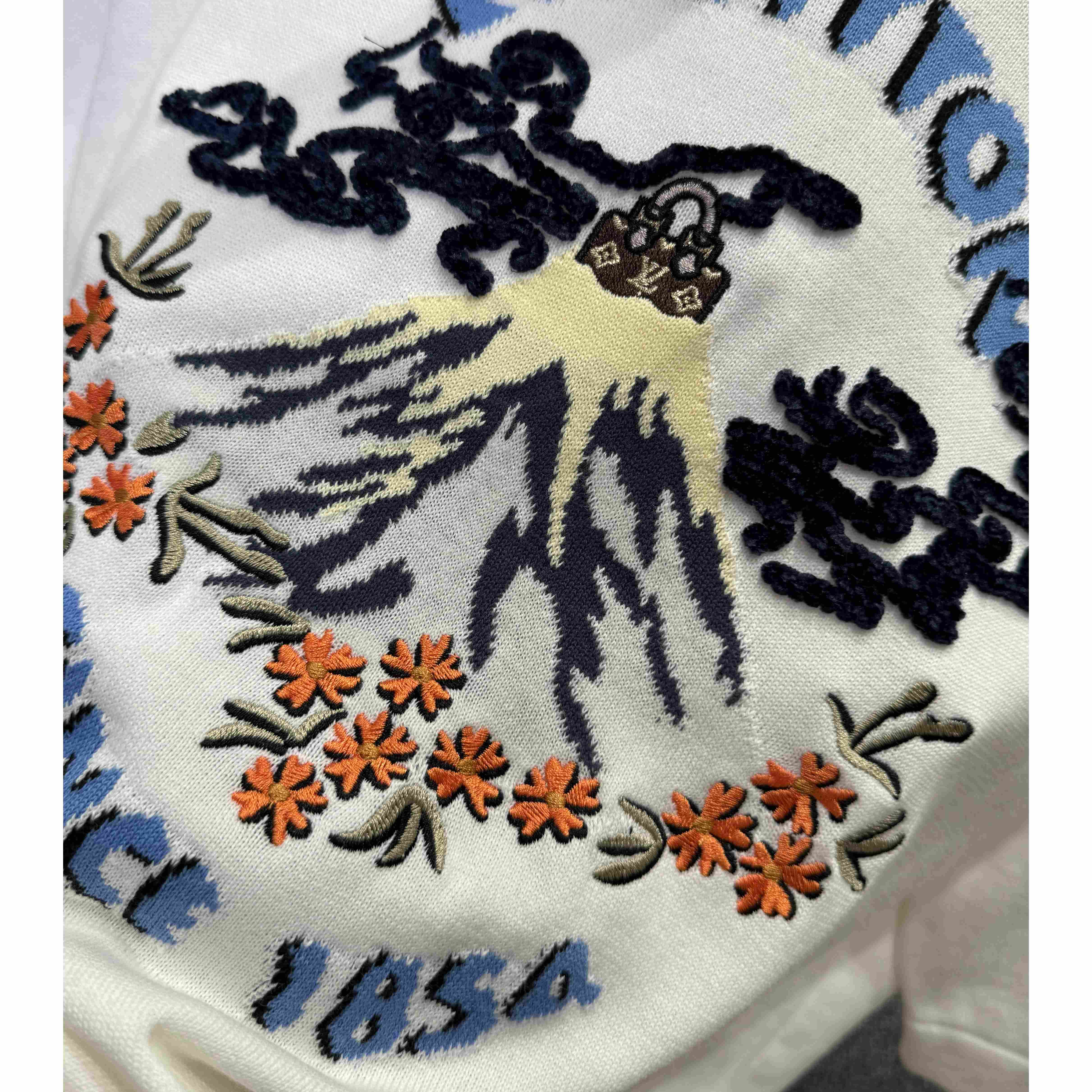 Louis Vuitton Short-Sleeved Knitted Crewneck   1AIMAU - DopestKickz