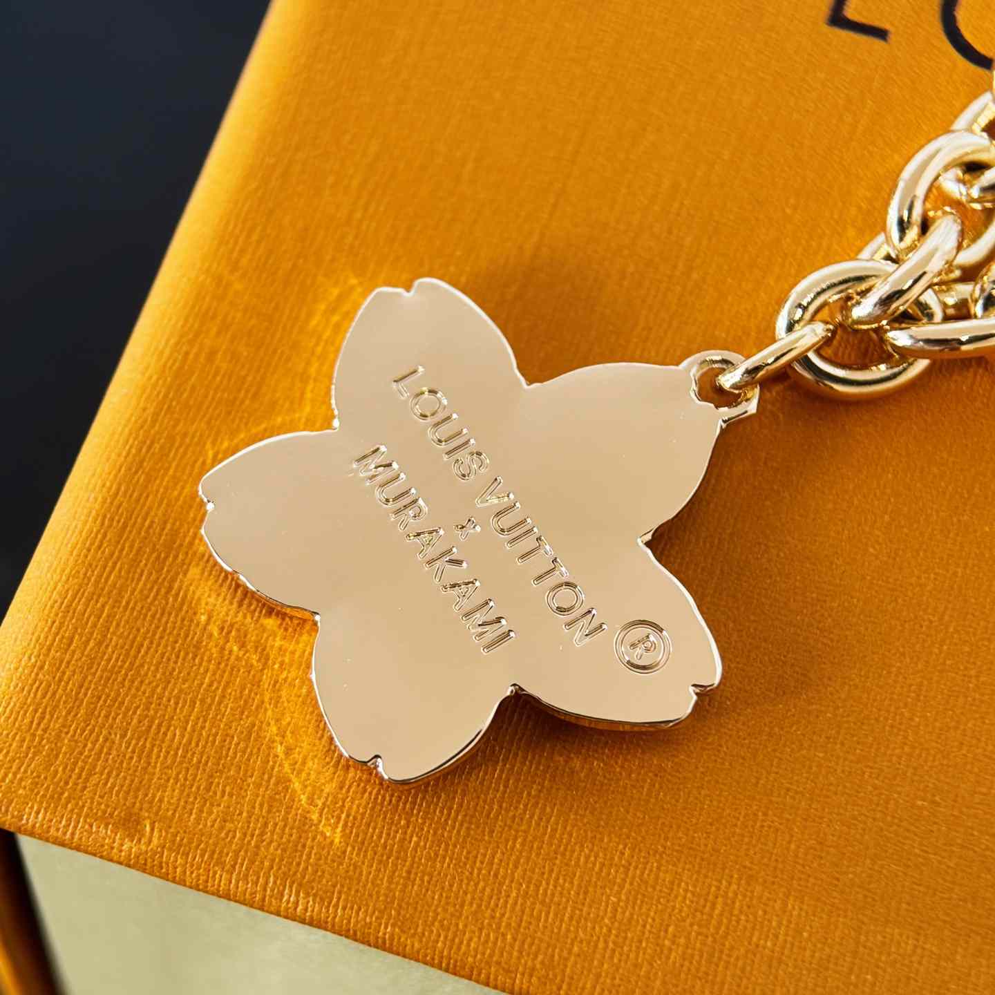 Louis Vuitton LV x TM Cherry Blossom Bag Chain   M02540 - DopestKickz