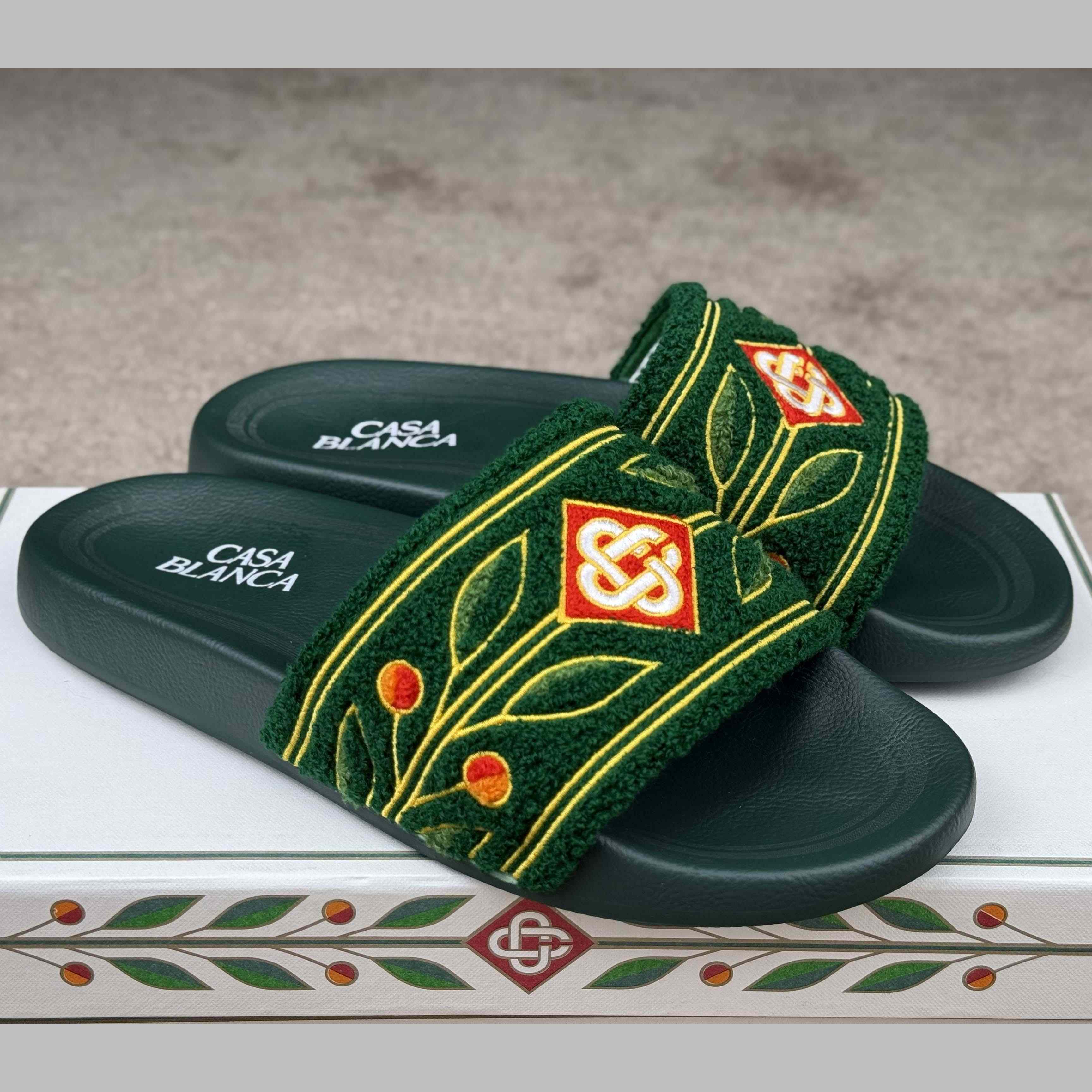 Casablanca Laurel Terry Slider  - DopestKickz