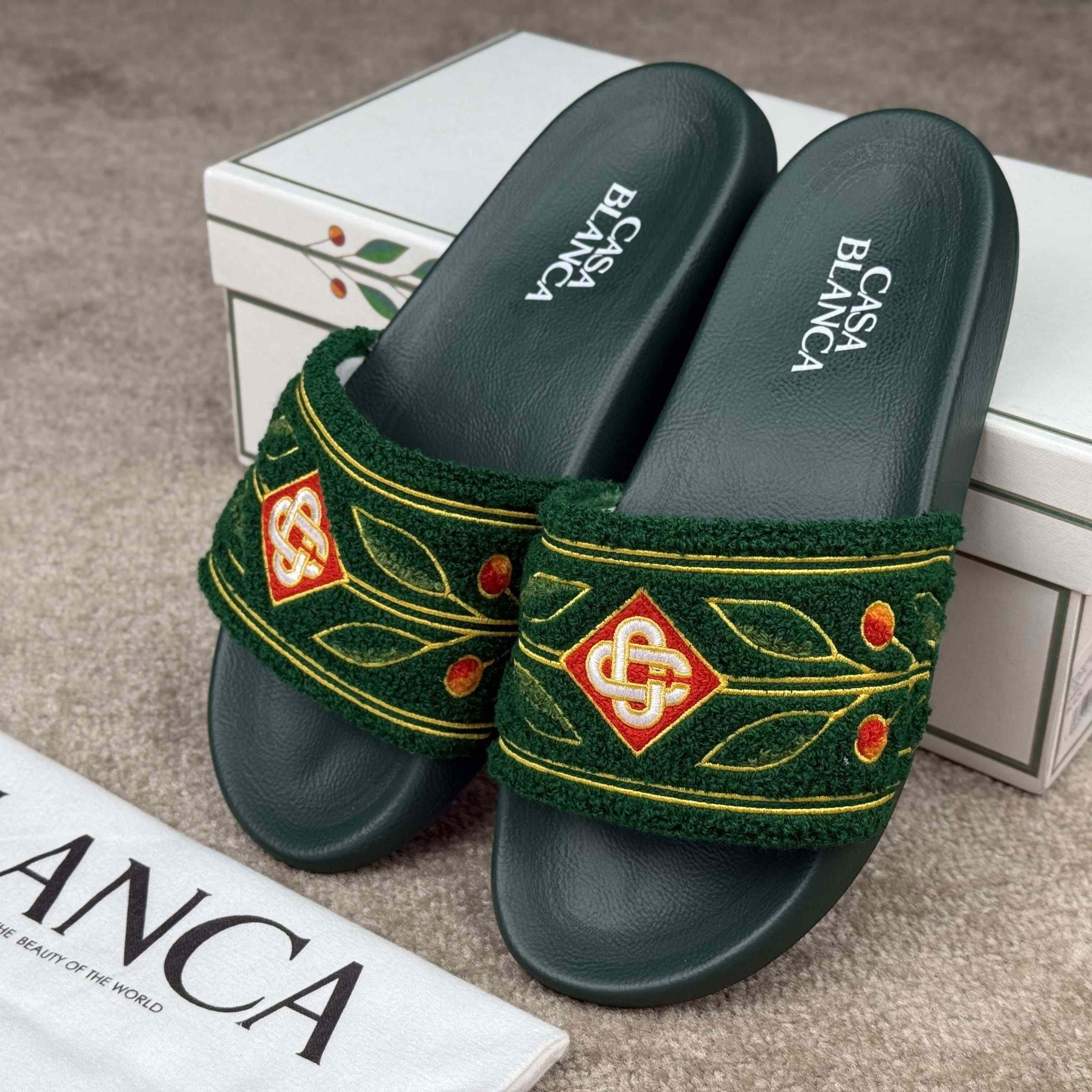 Casablanca Laurel Terry Slider  - DopestKickz