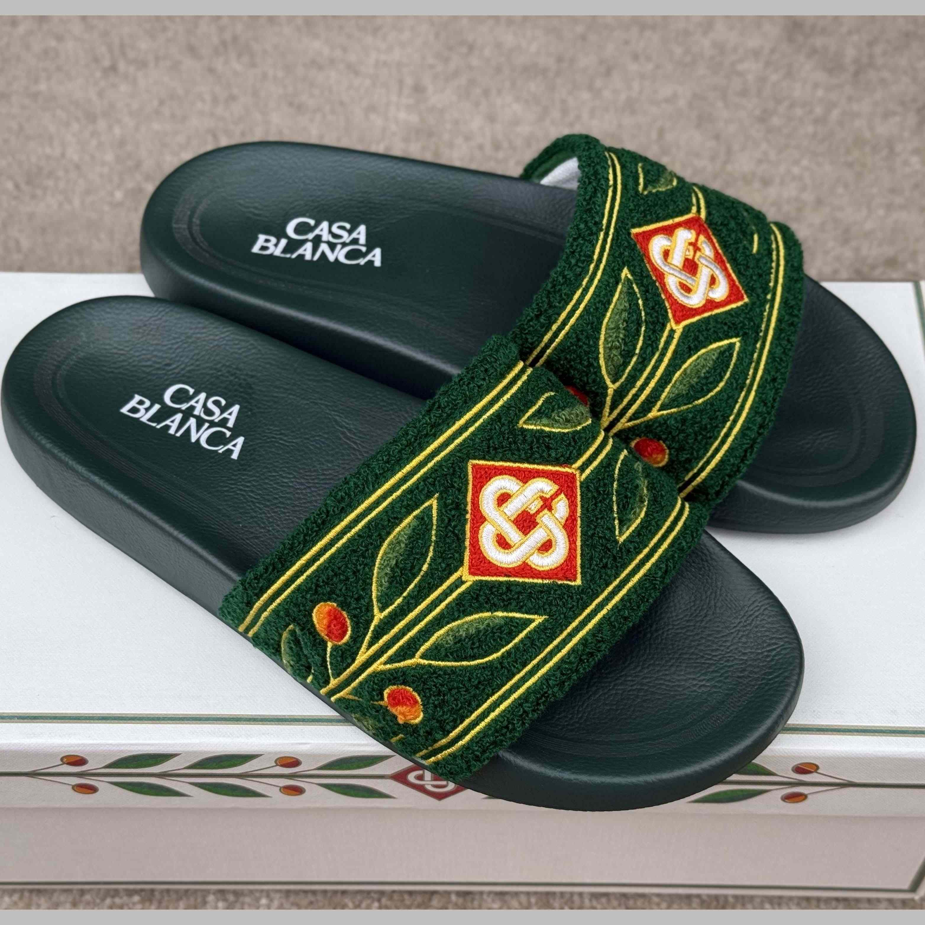 Casablanca Laurel Terry Slider  - DopestKickz