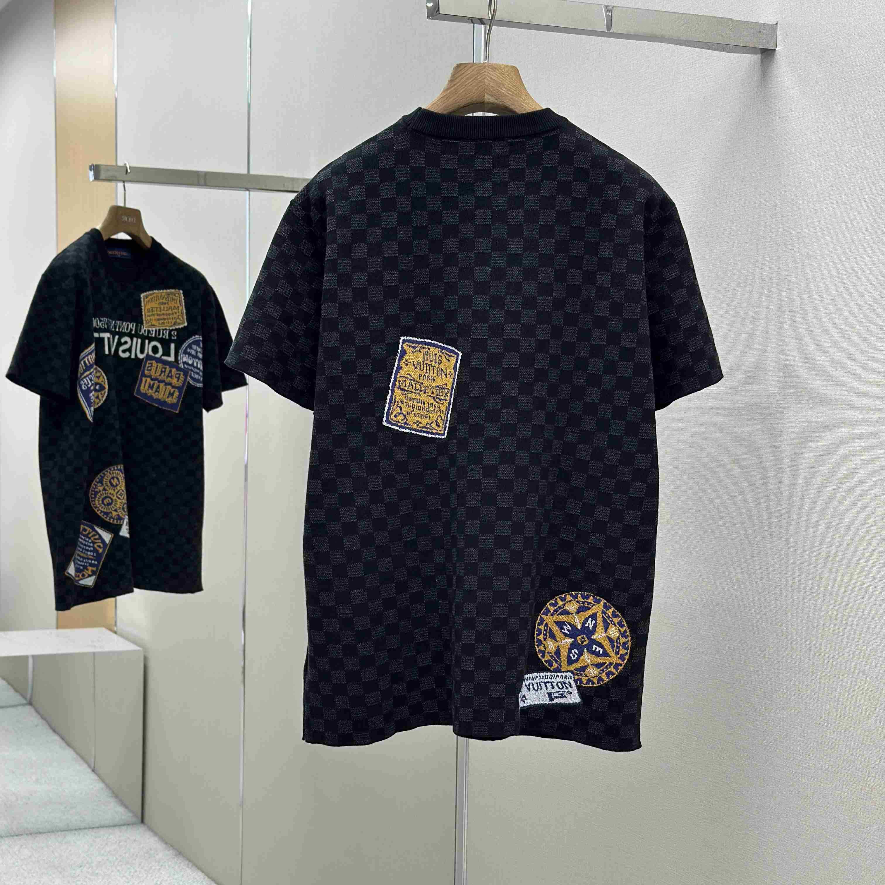 Louis Vuitton Jersey Jacquard T-Shirt   1AHW57 - DopestKickz