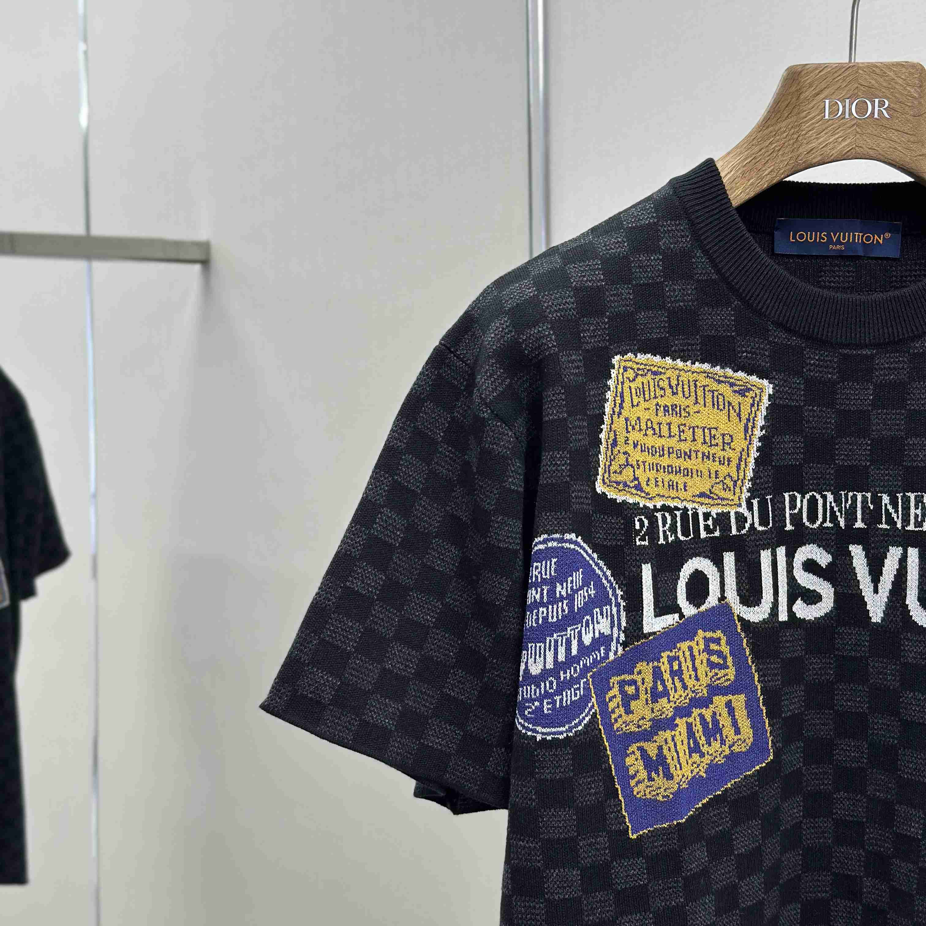 Louis Vuitton Jersey Jacquard T-Shirt   1AHW57 - DopestKickz