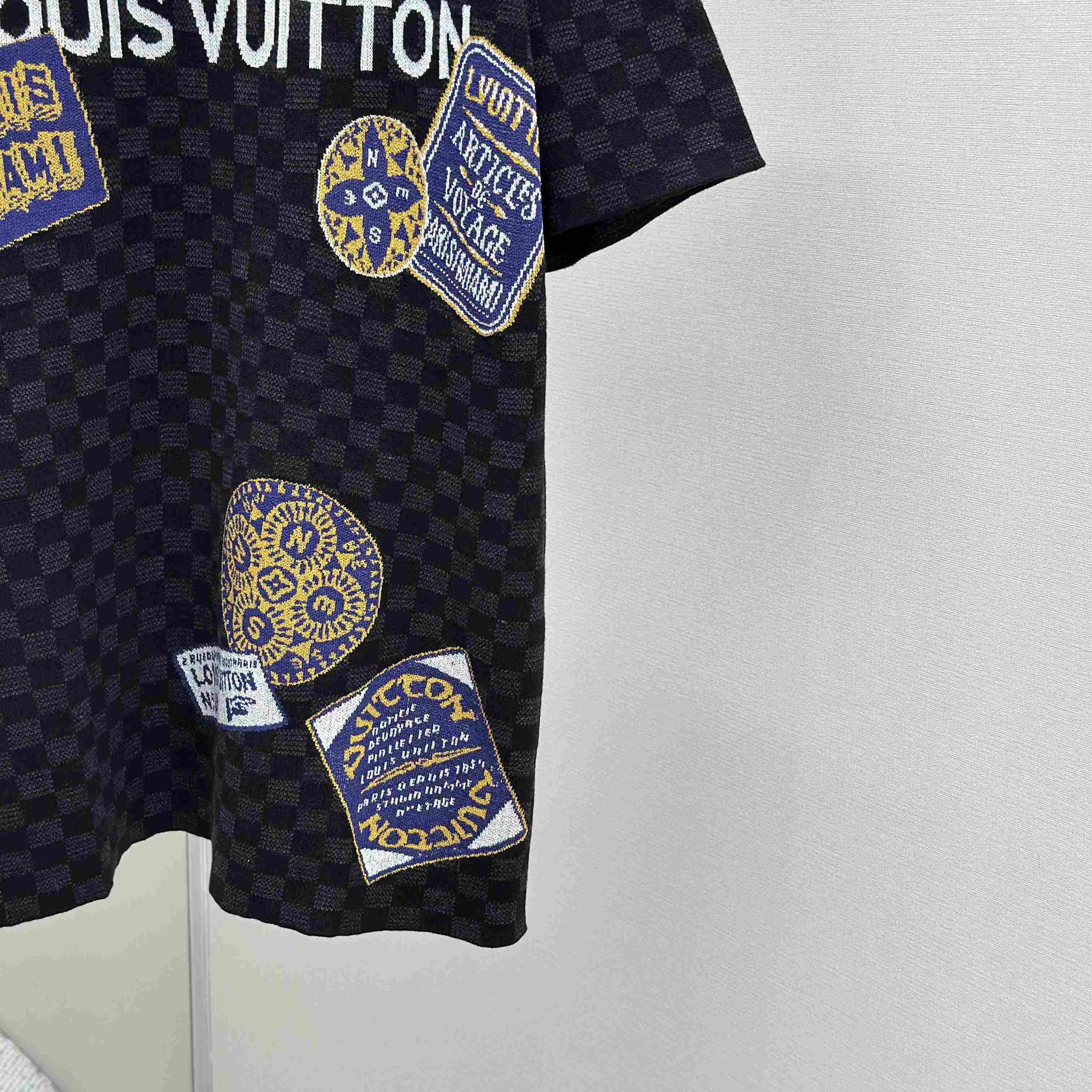 Louis Vuitton Jersey Jacquard T-Shirt   1AHW57 - DopestKickz