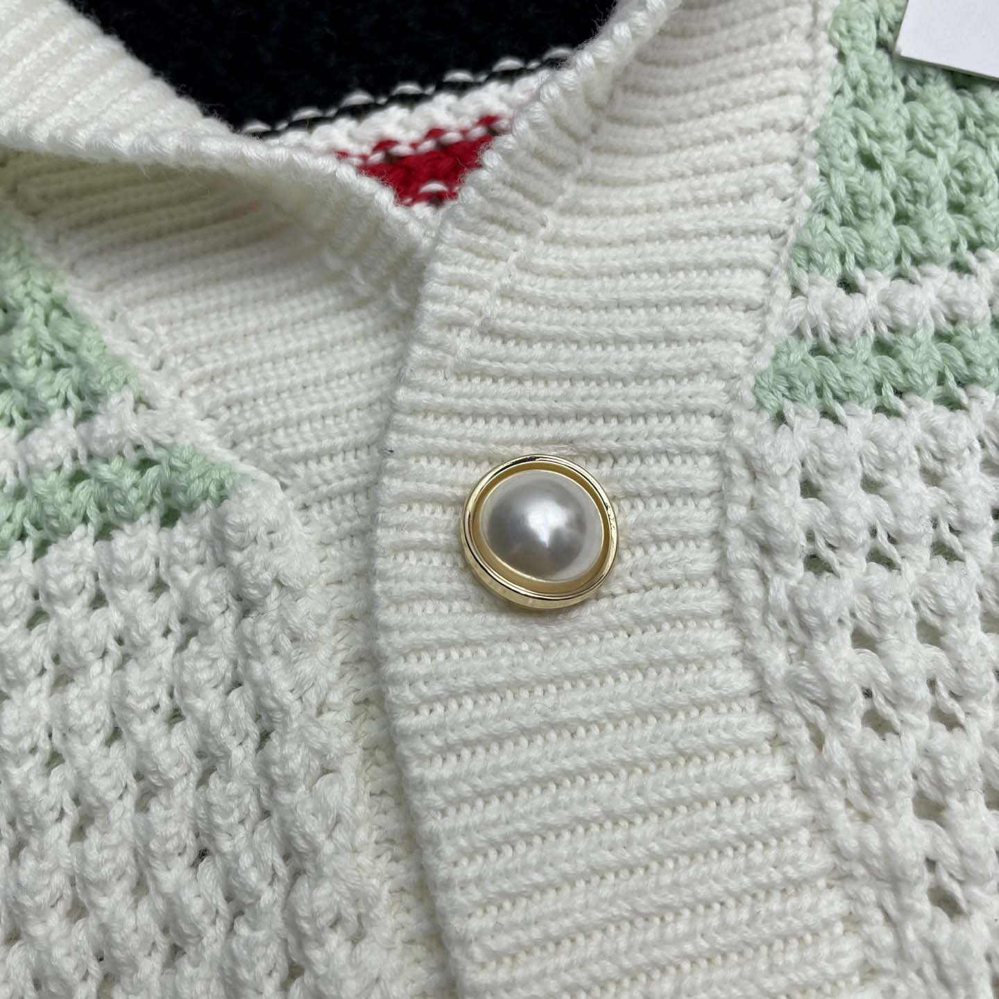 Casablanca Cotton Tennis Crochet Shacket - DopestKickz