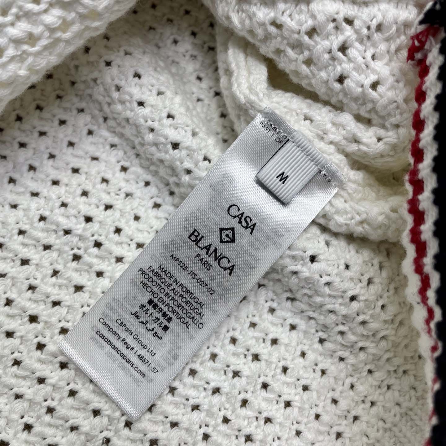 Casablanca Cotton Tennis Crochet Shacket - DopestKickz