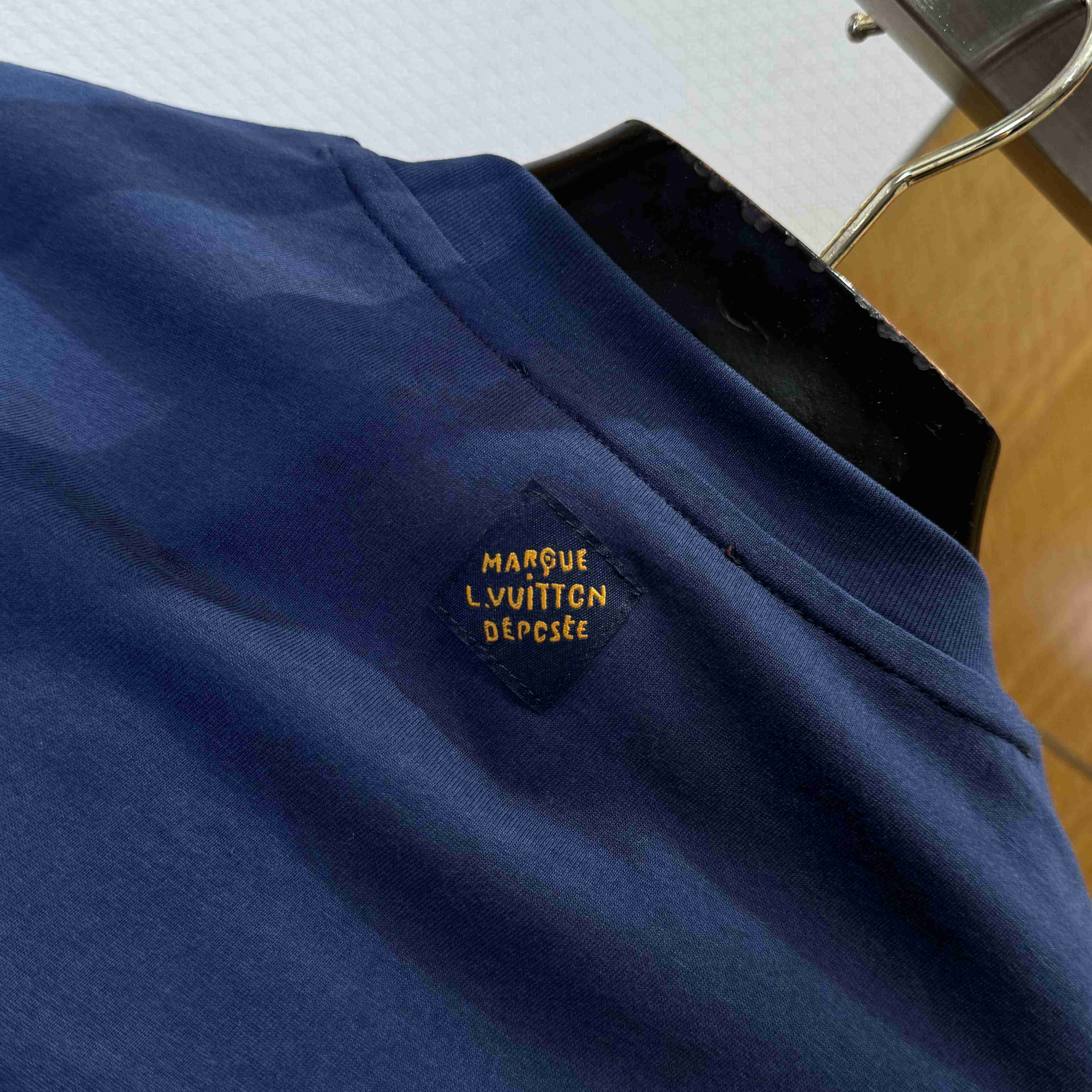 Louis Vuitton Embroidered T-Shirt   1AIMKV - DopestKickz