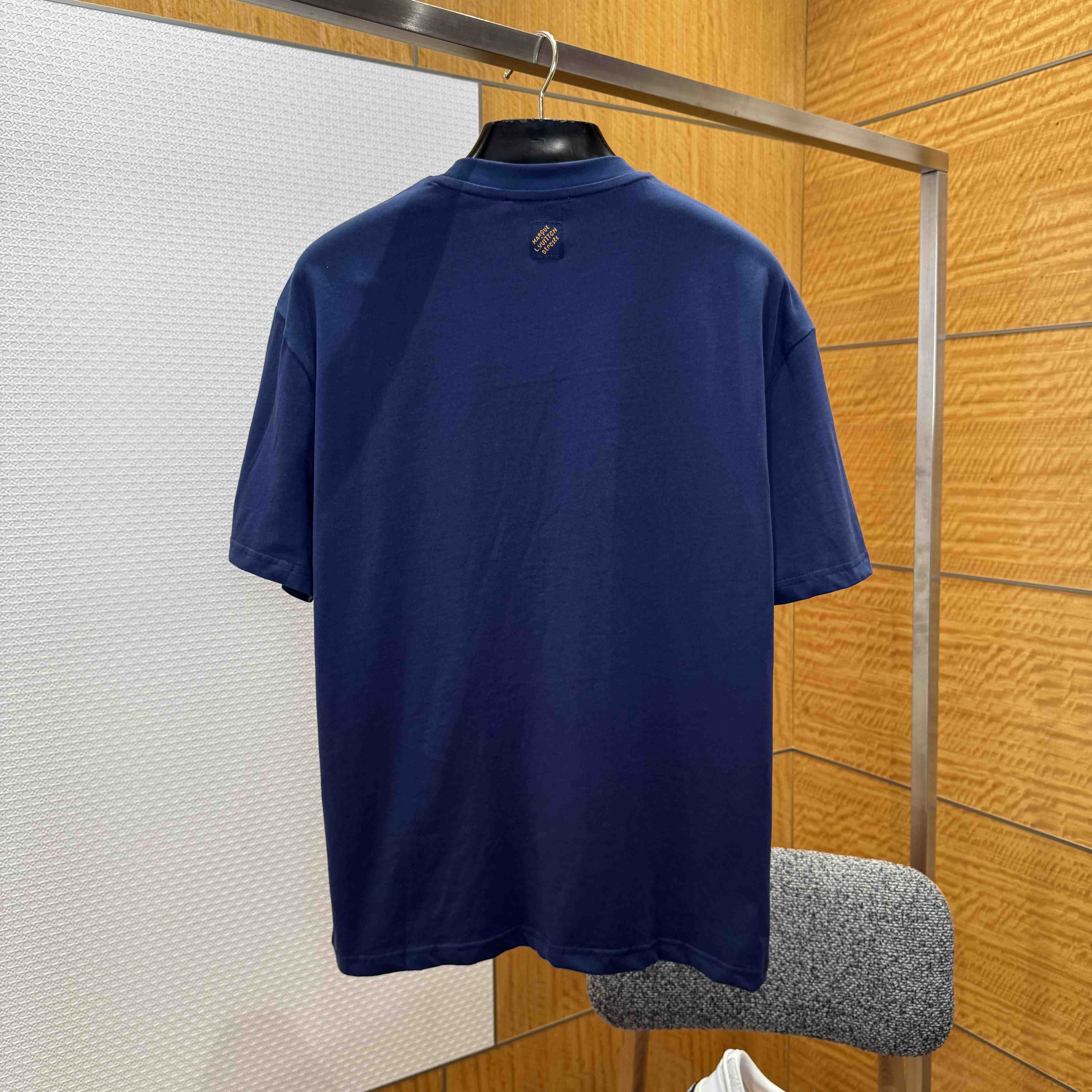 Louis Vuitton Embroidered T-Shirt   1AIMKV - DopestKickz