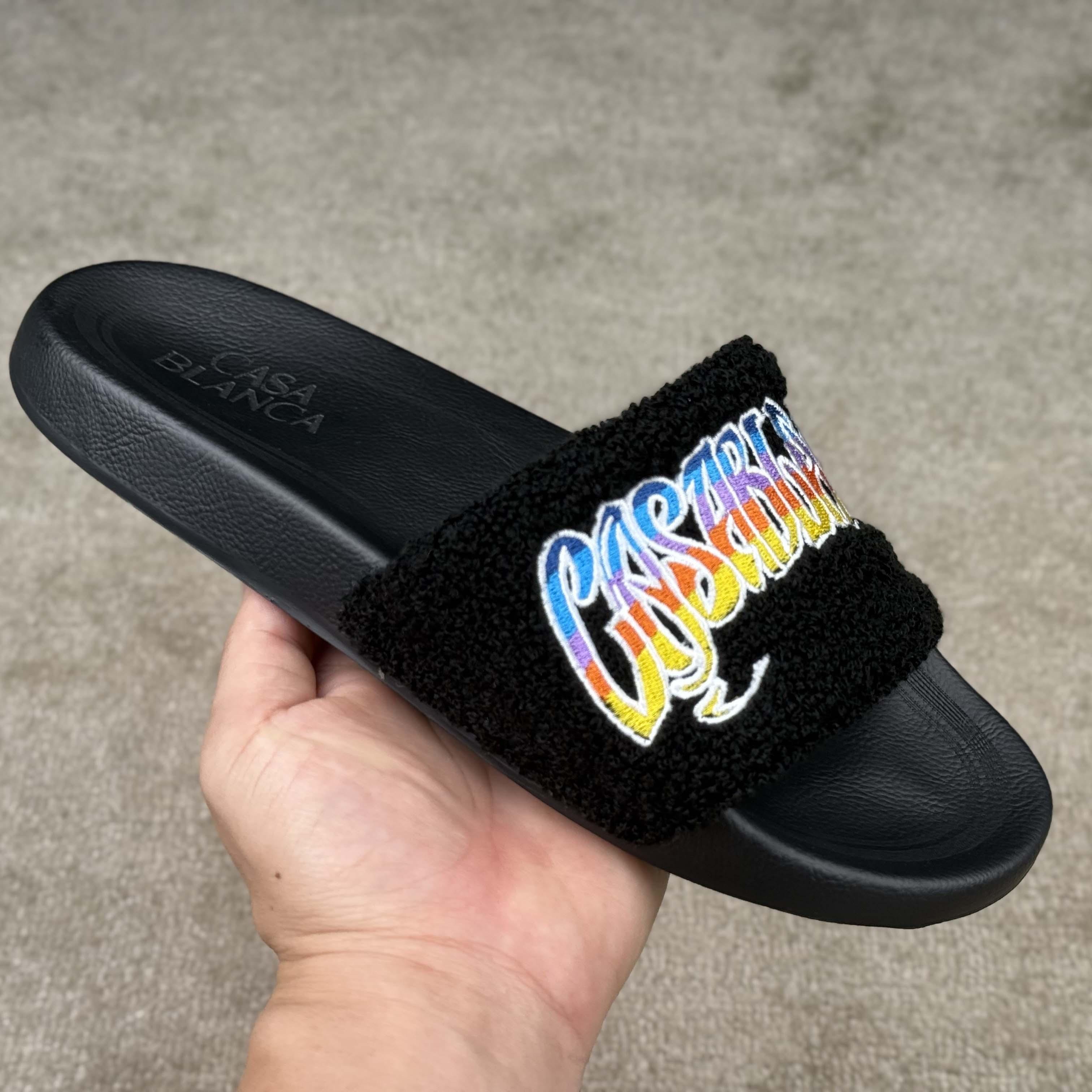 Casablanca Gothic Terry Slider - DopestKickz