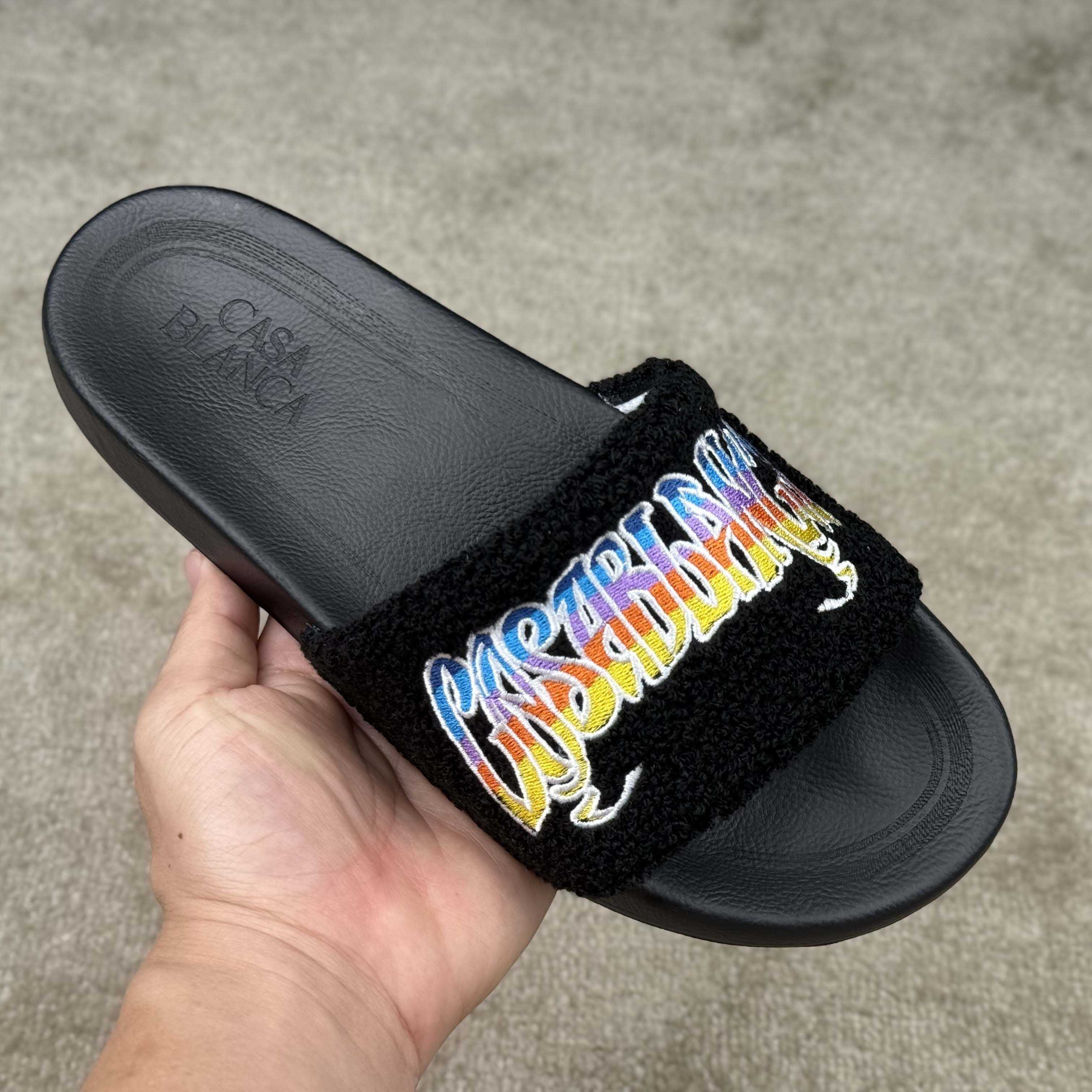 Casablanca Gothic Terry Slider - DopestKickz