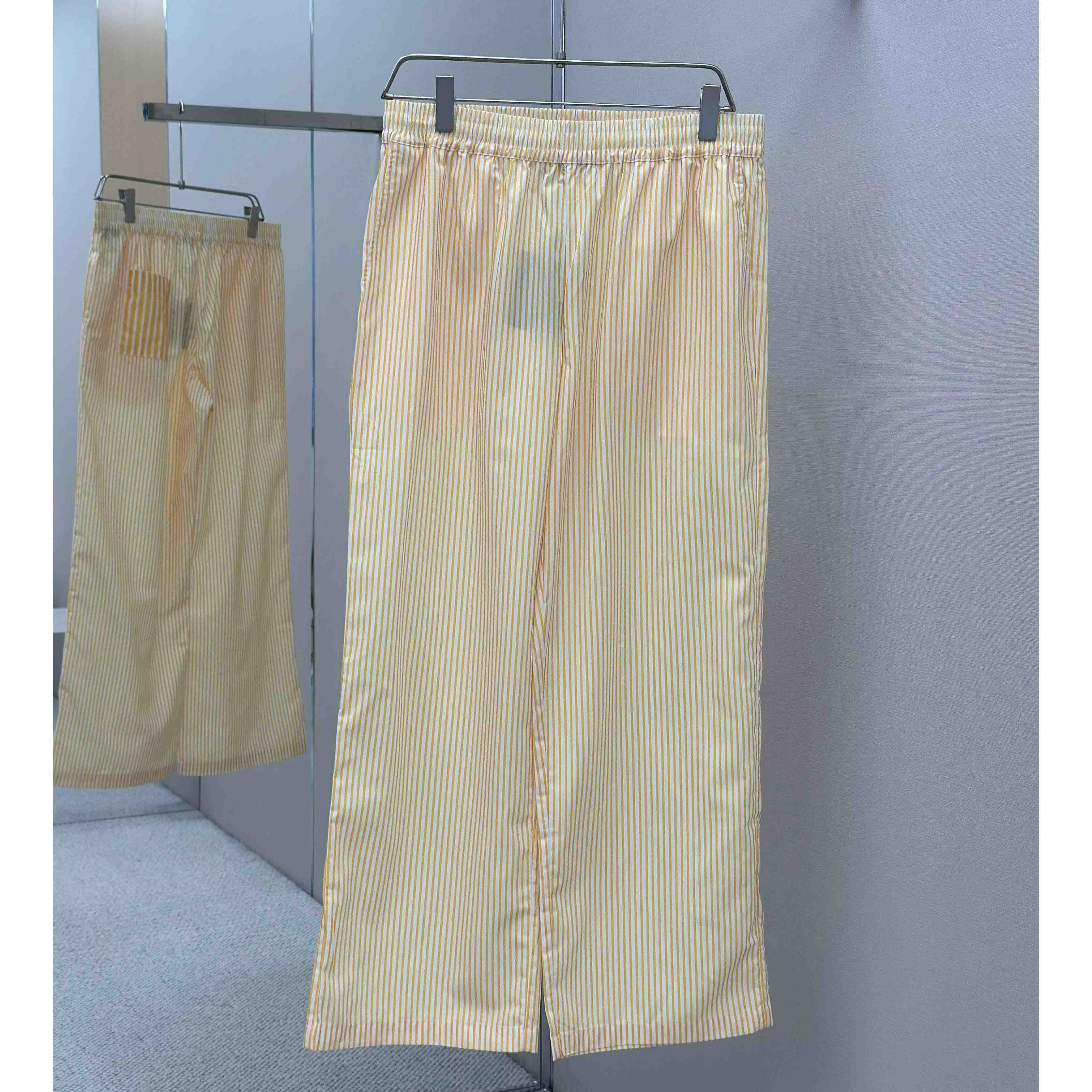 Louis Vuitton Monogram Striped Drawstring Pants   1AHVRZ  - DopestKickz