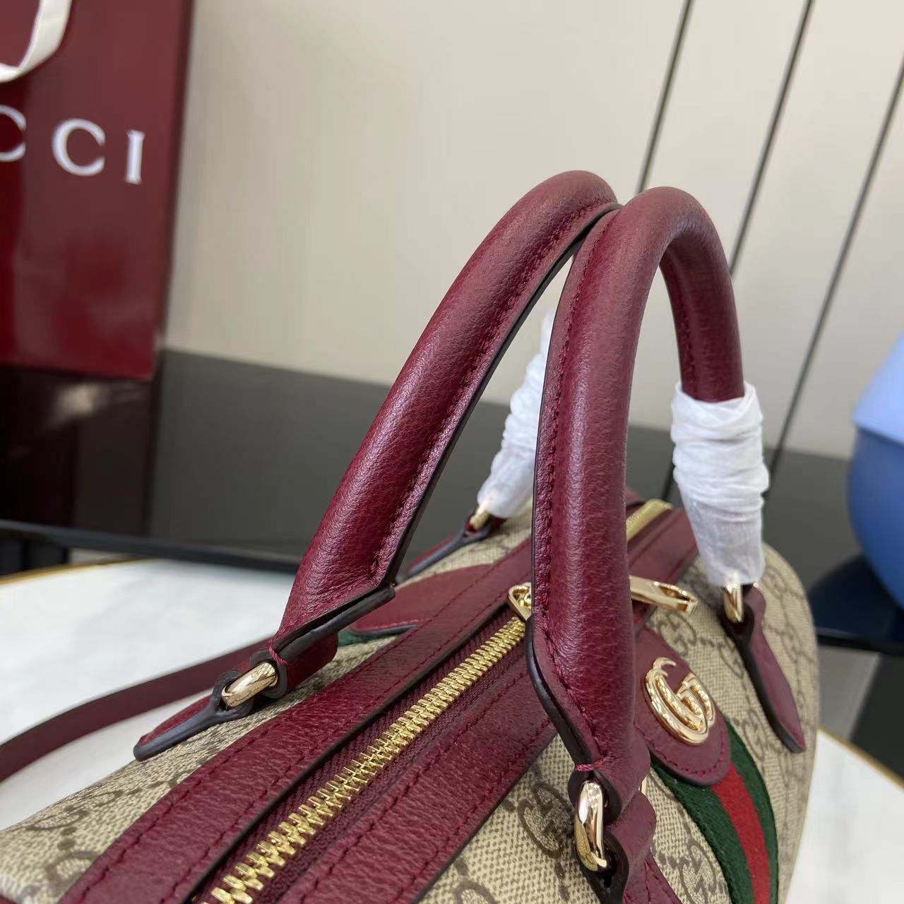 Gucci Ophidia Medium Boston Bag - DopestKickz