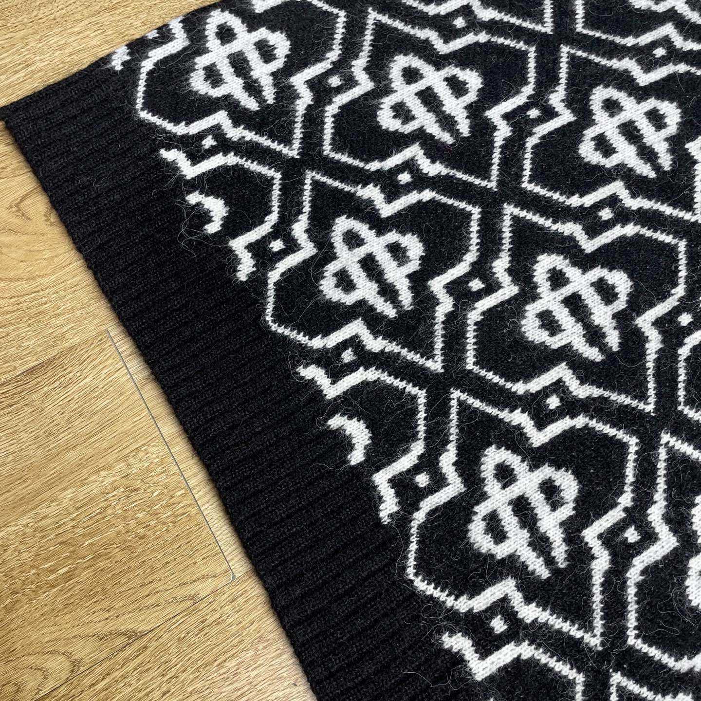 Casablanca Monogram-pattern Knitted Sweater - DopestKickz