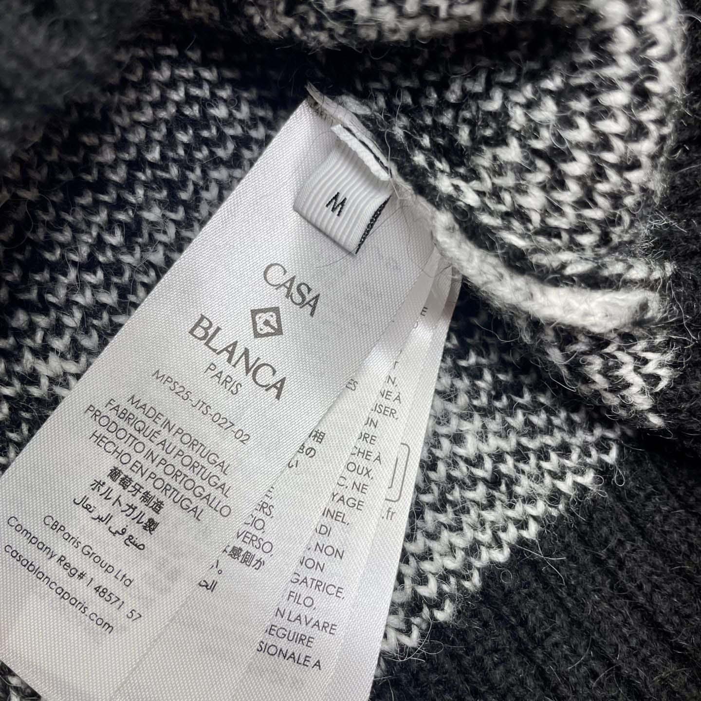 Casablanca Monogram-pattern Knitted Sweater - DopestKickz