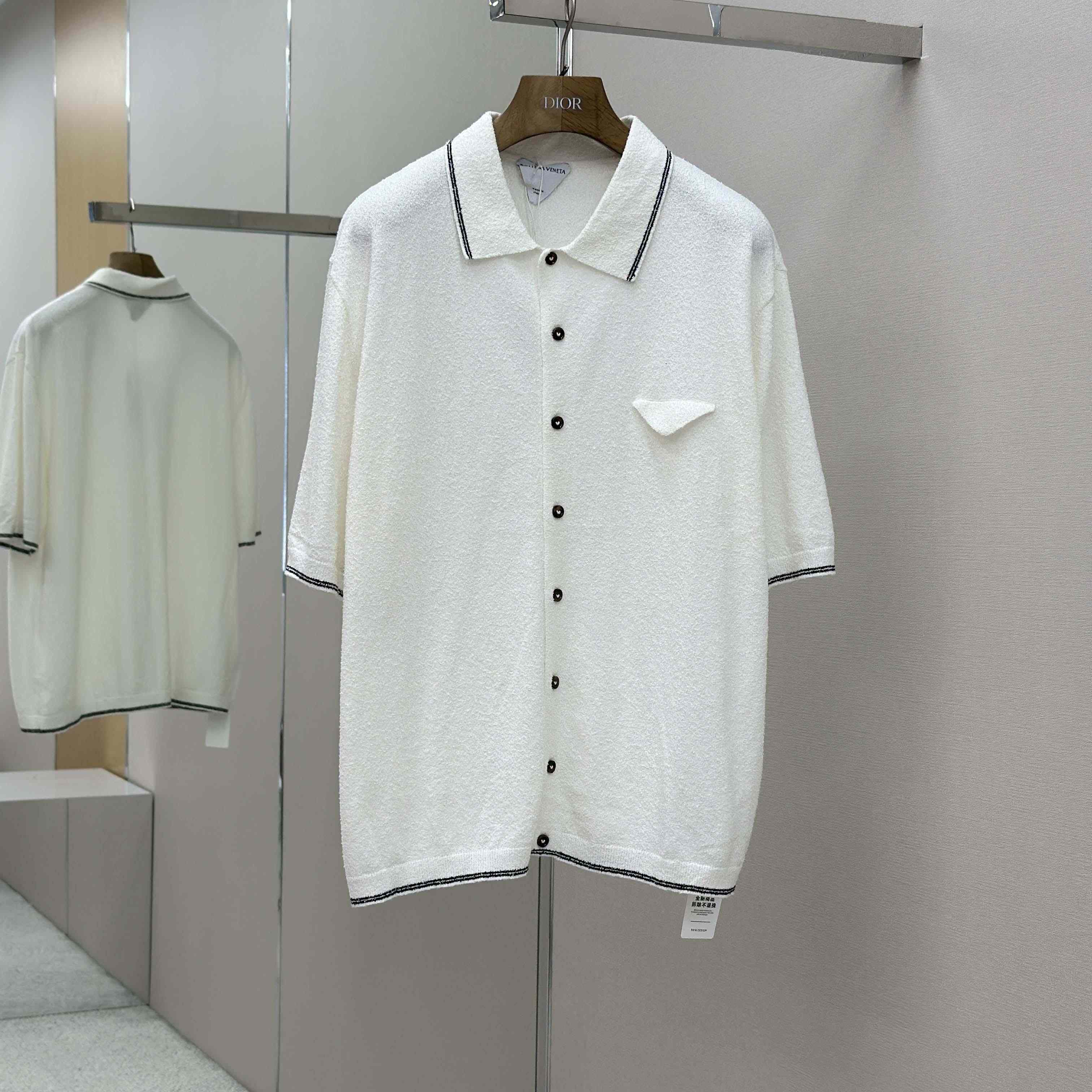 Bottega Veneta Cotton Bouclé Shirt - DopestKickz