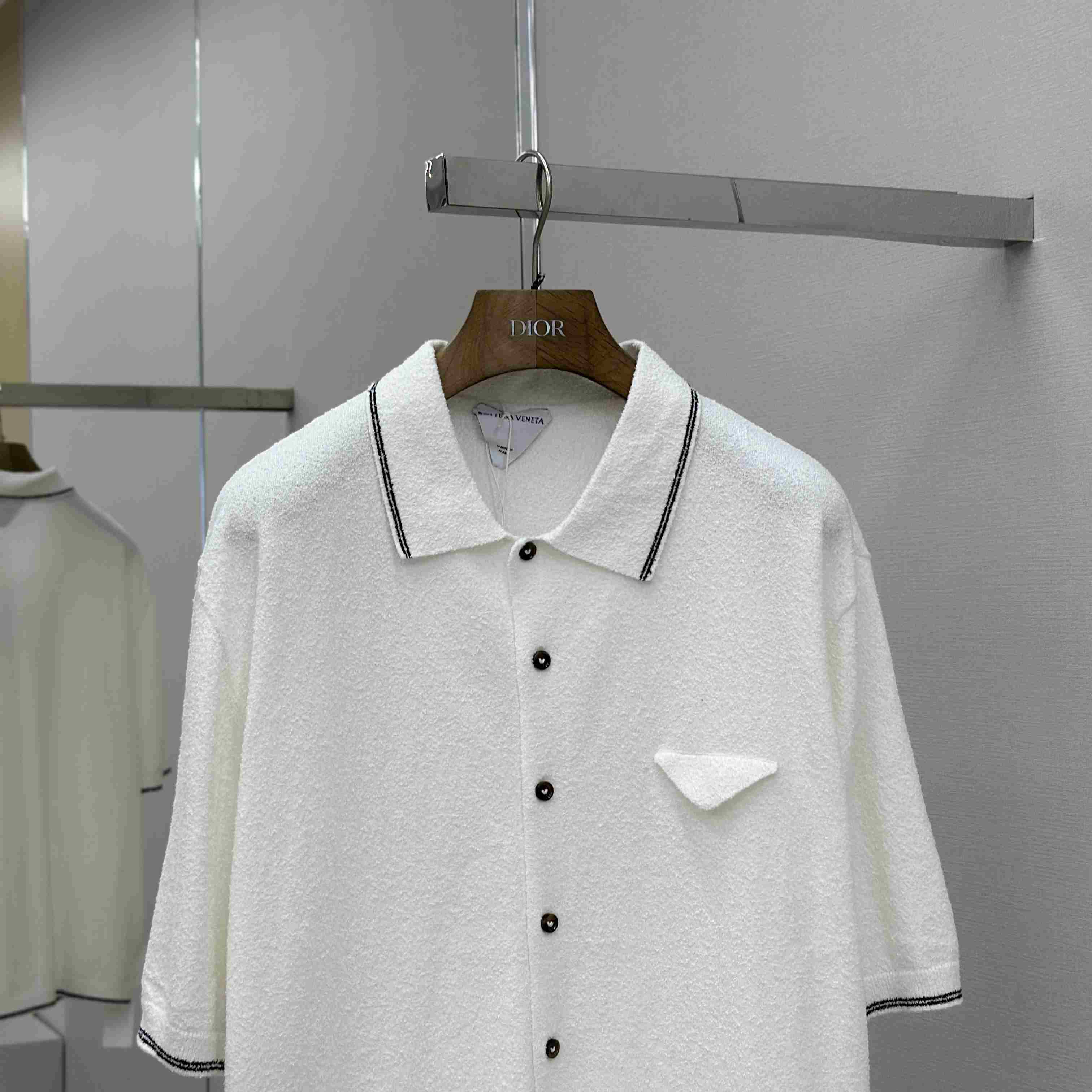 Bottega Veneta Cotton Bouclé Shirt - DopestKickz