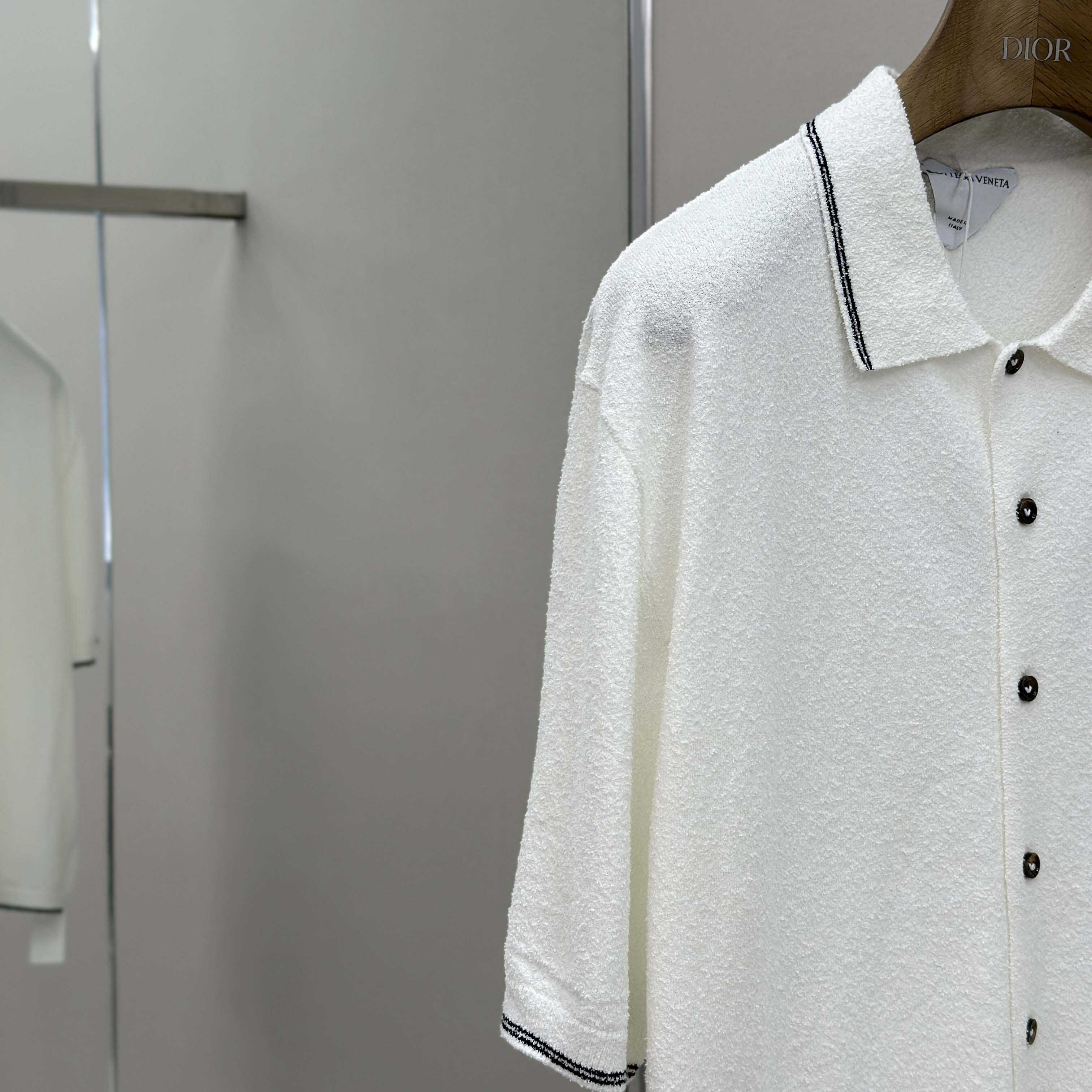 Bottega Veneta Cotton Bouclé Shirt - DopestKickz