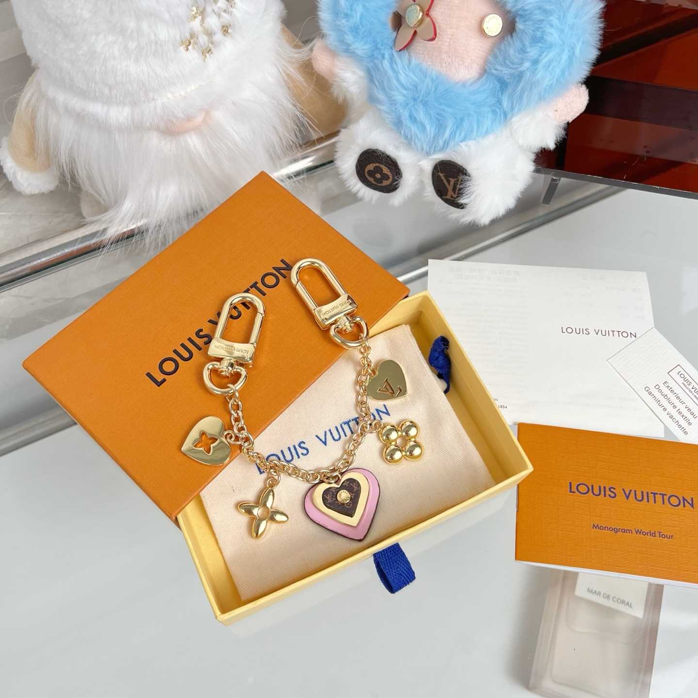 Louis Vuitton My Heart Bag Chain   M02338 - DopestKickz