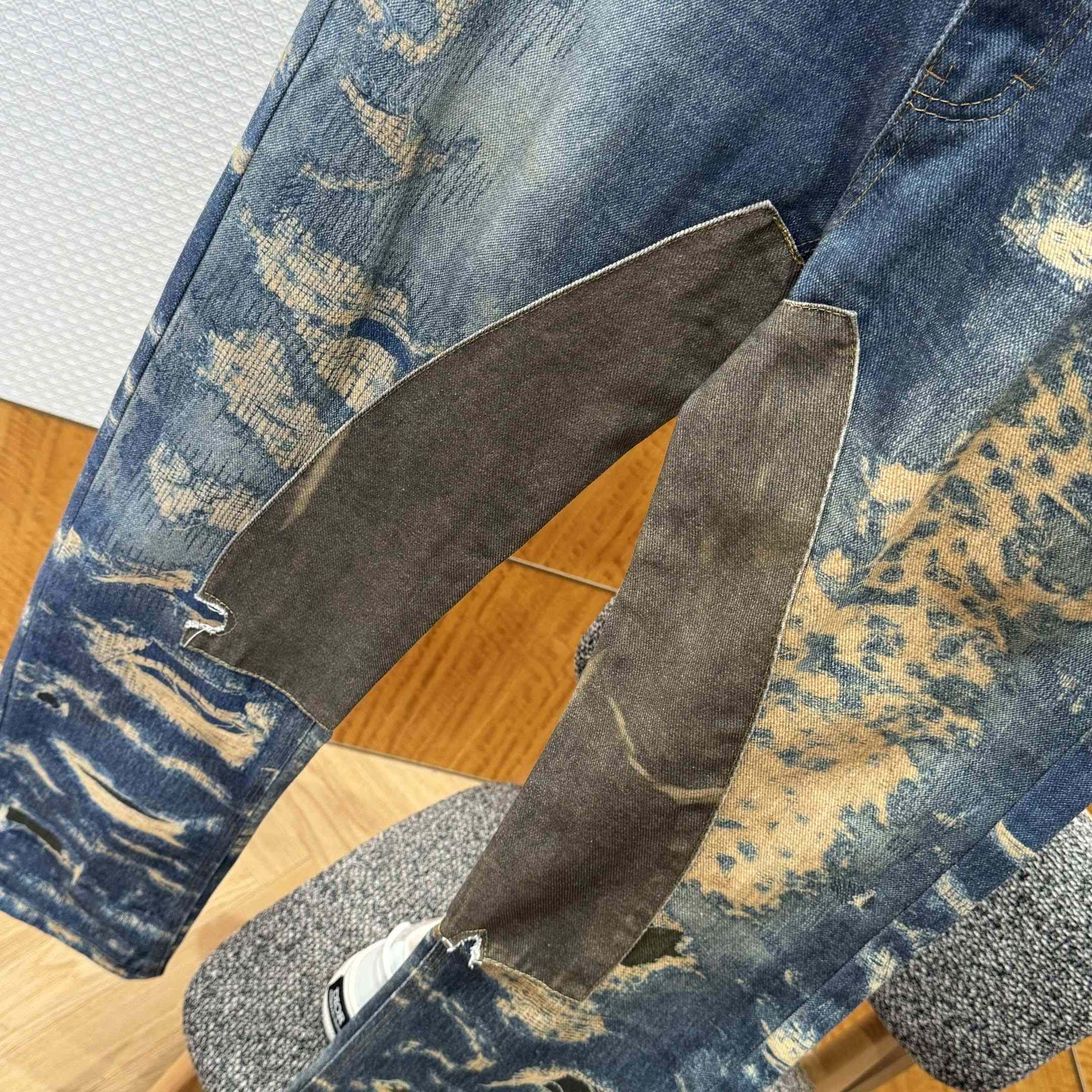 Givenchy Destroyed Distressed Jeans - DopestKickz