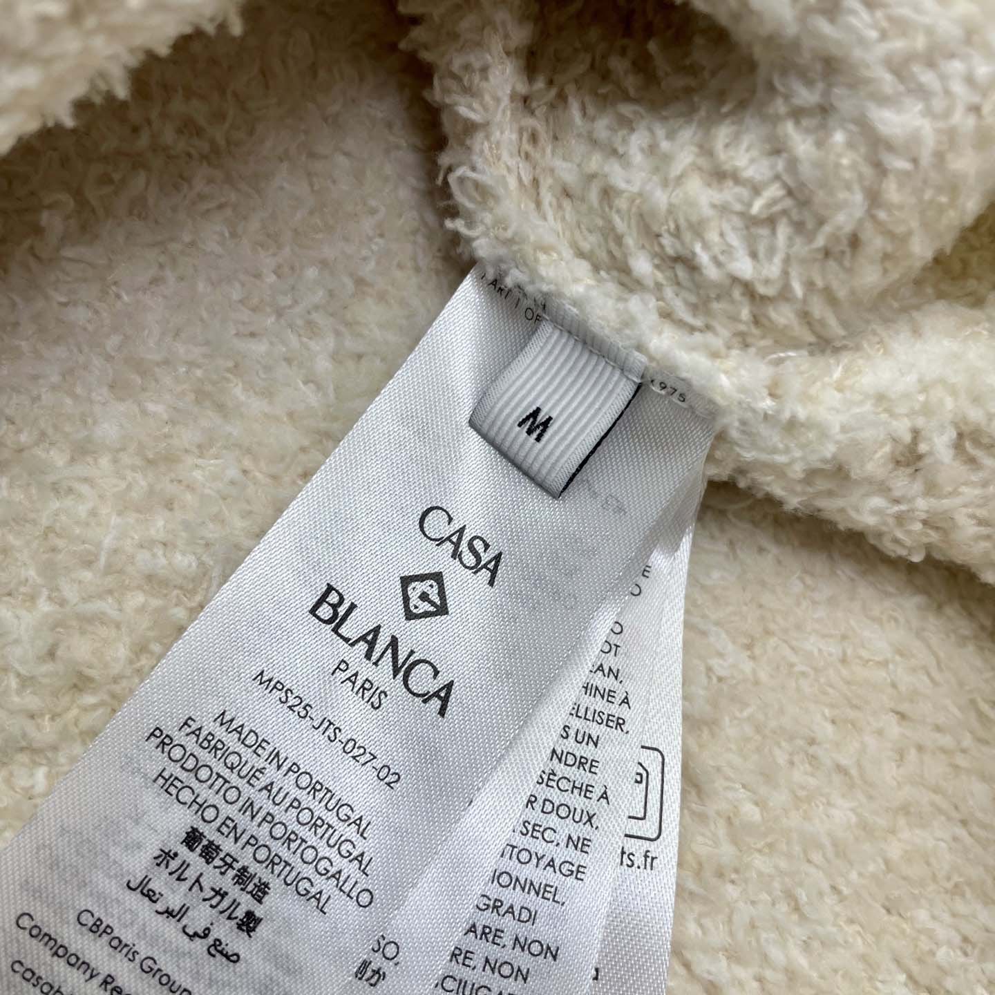 Casablanca Merino Fleece Jacket   D0096 - DopestKickz