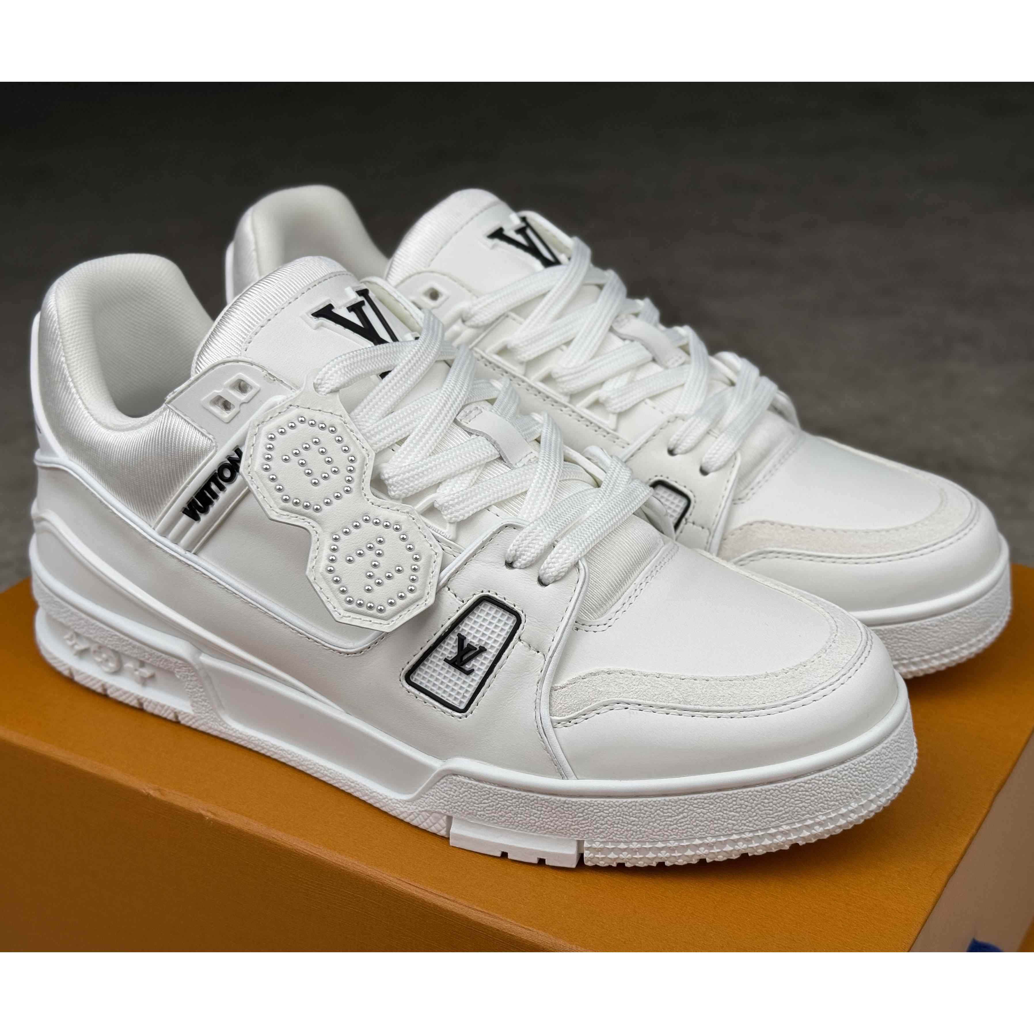 Louis Vuitton LV Trainer Sneaker   1AIKRA - DopestKickz