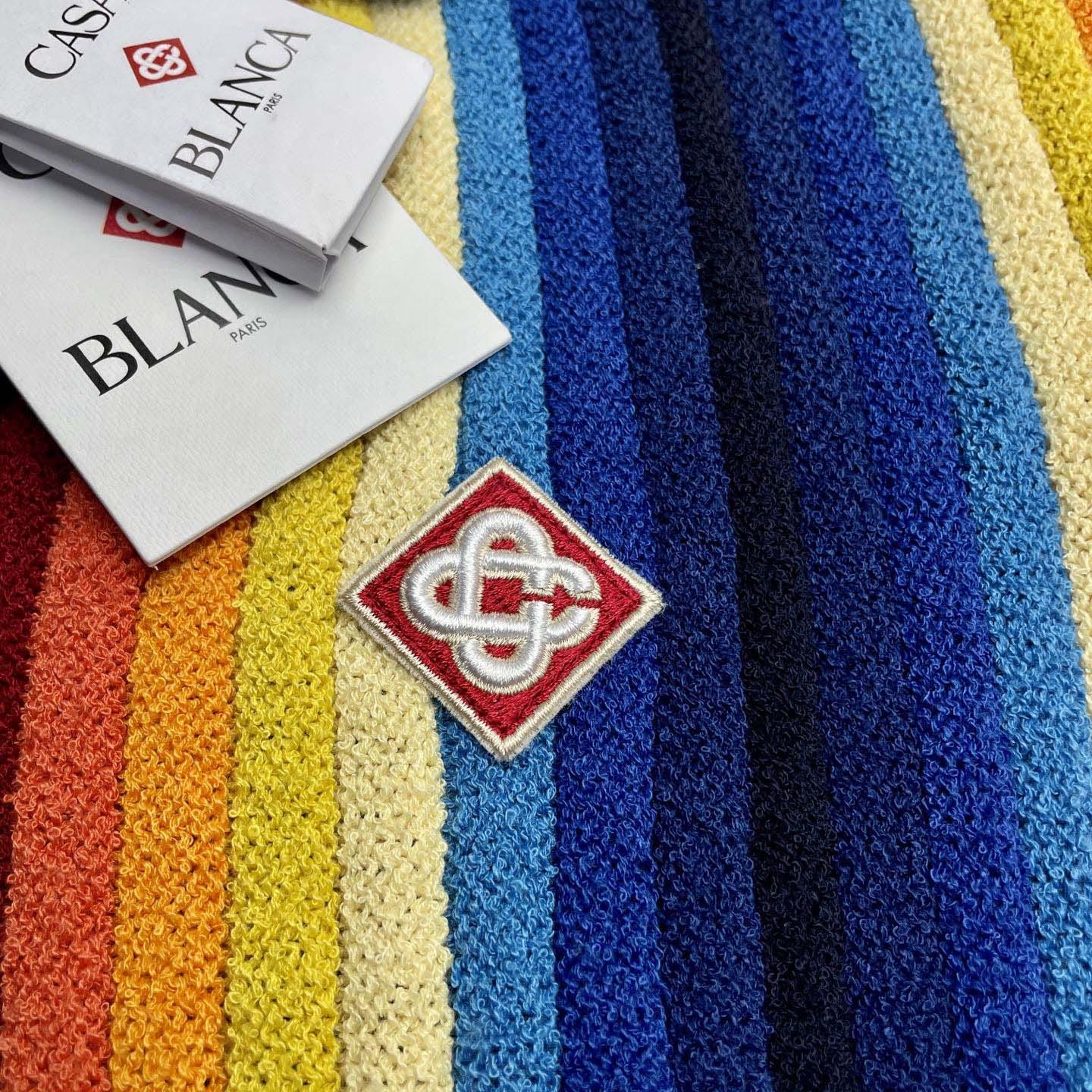 Casablanca Gradient Stripe Towelling Jacket - DopestKickz