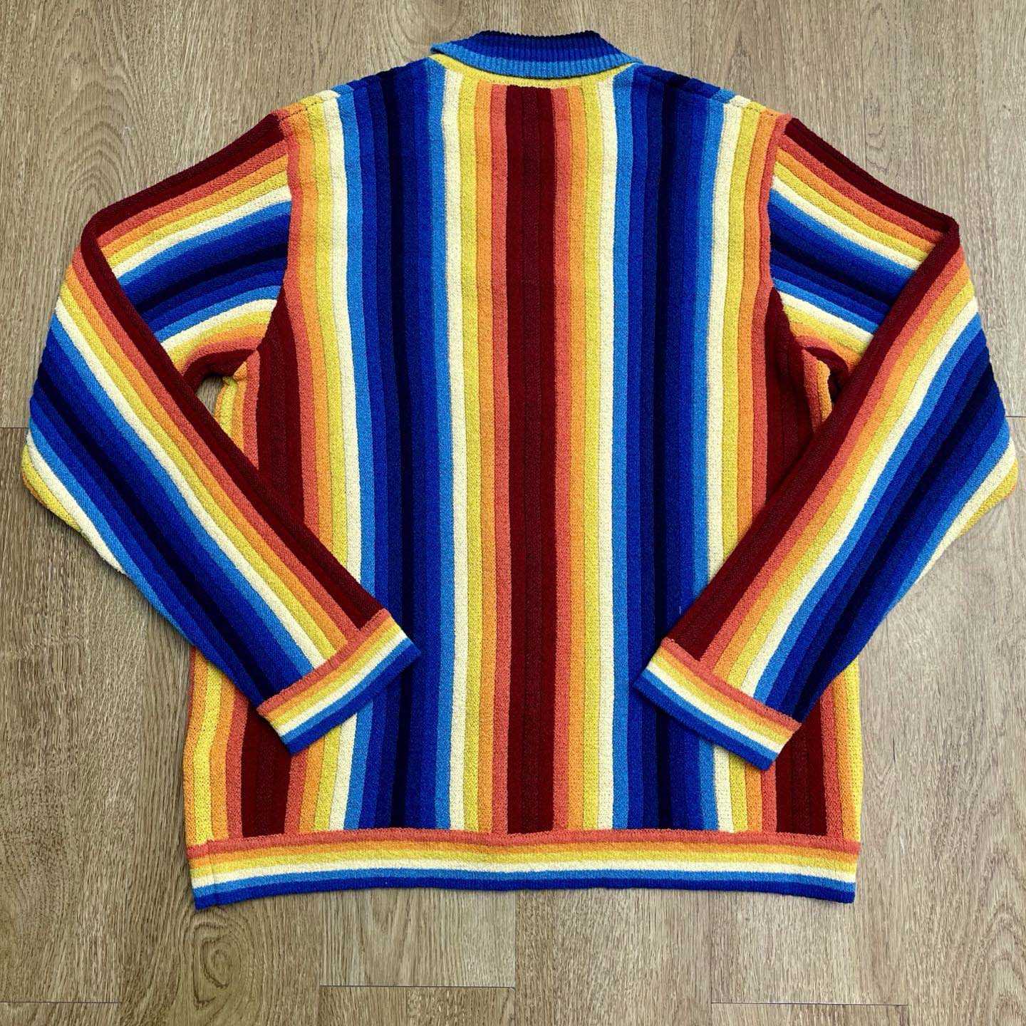 Casablanca Gradient Stripe Towelling Jacket - DopestKickz