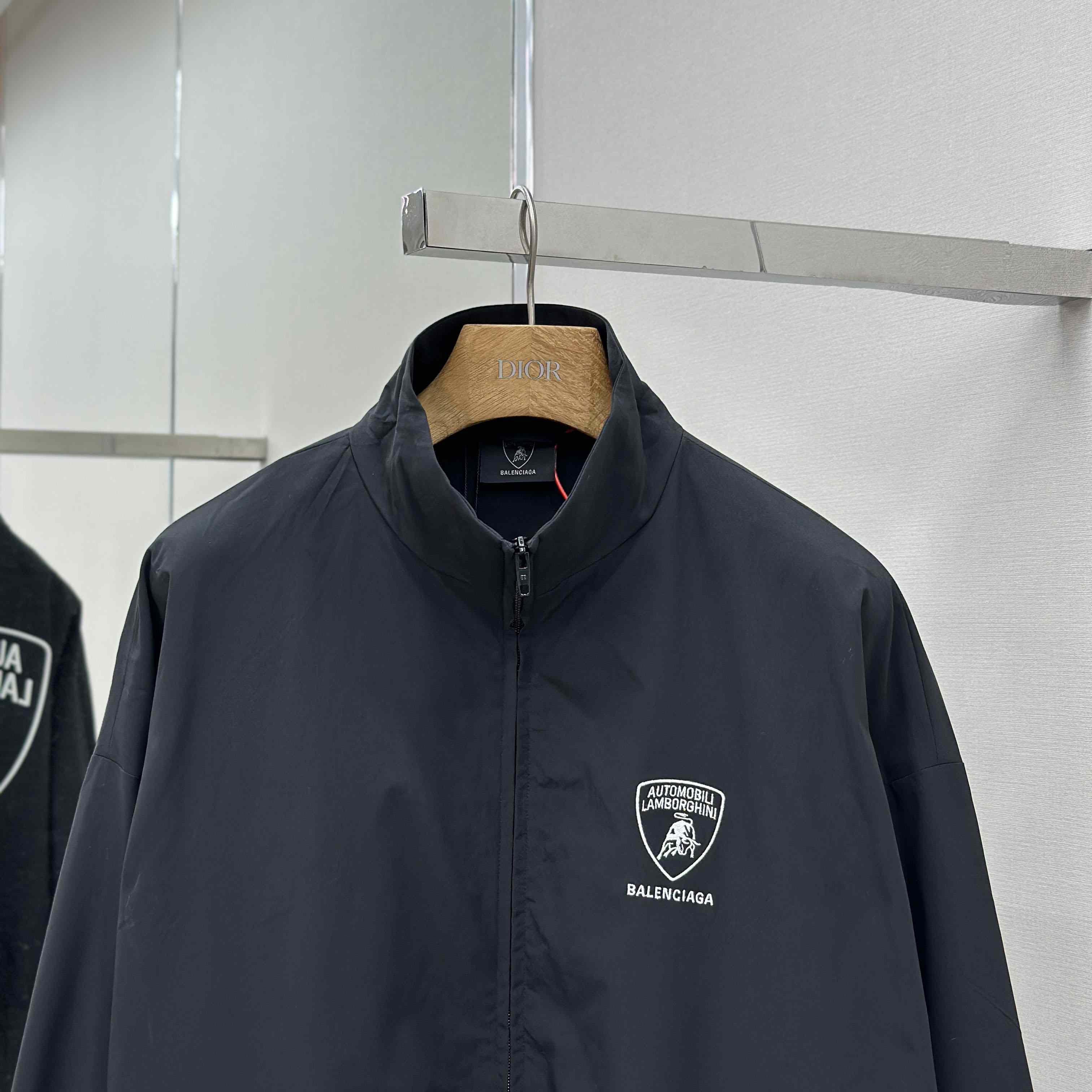 Balenciaga x Automobili Lamborghini Logo-embroidered Track Jacket - DopestKickz