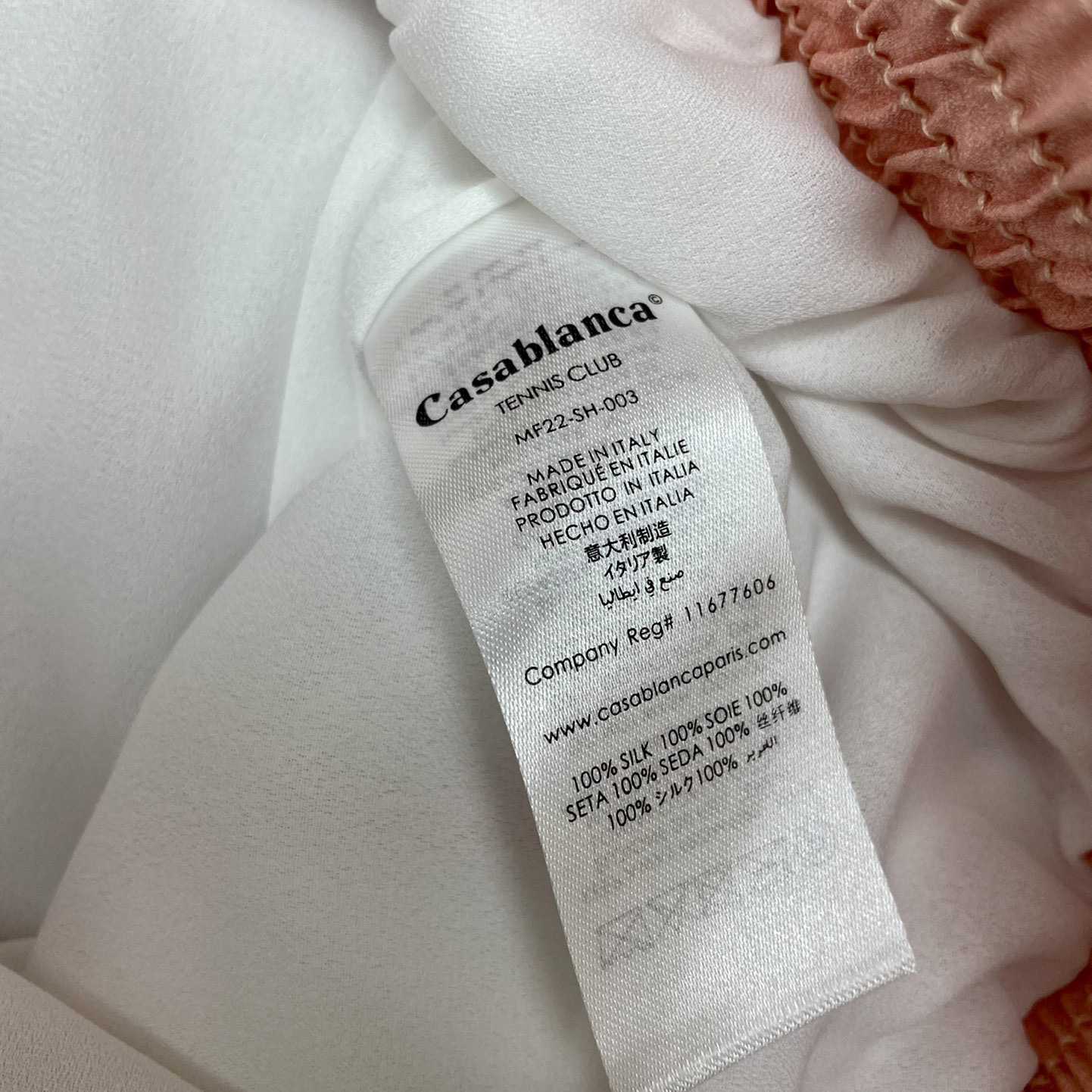 Casablanca Rainbow Monogram Silk Shorts   3451 - DopestKickz