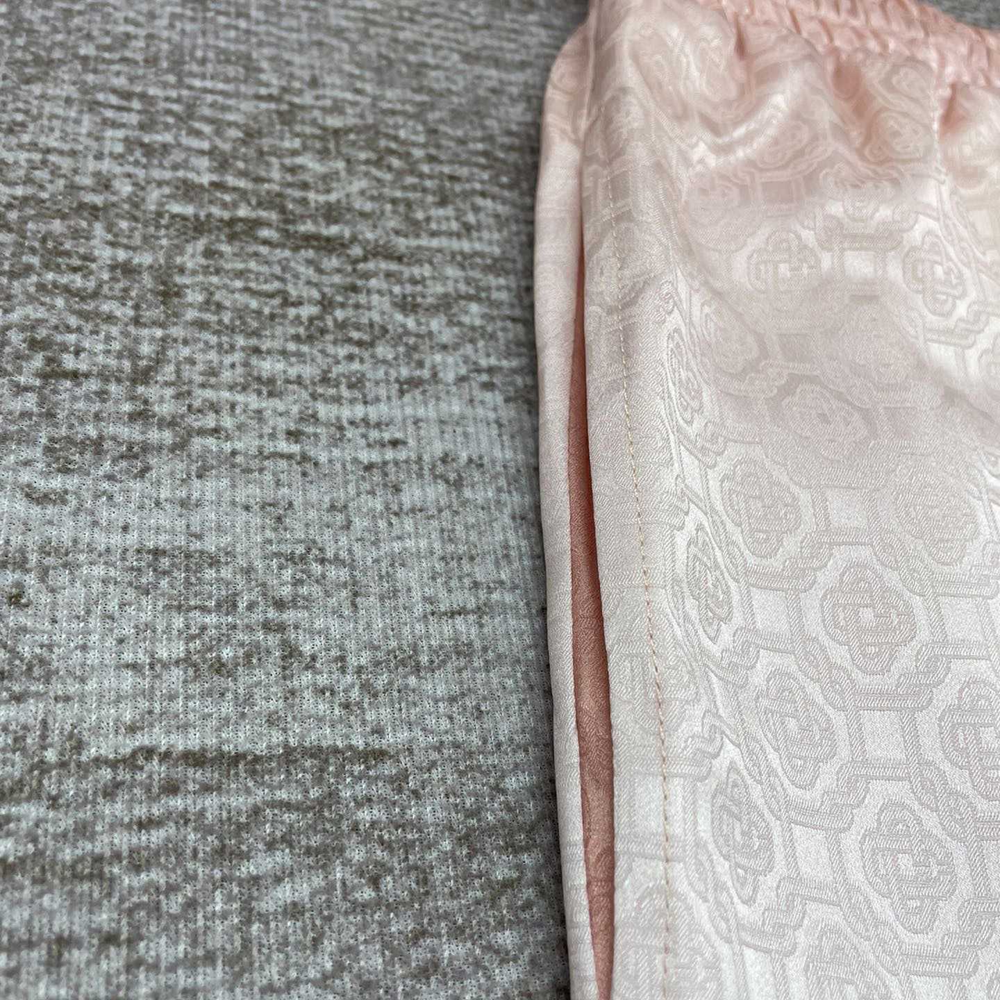 Casablanca Rainbow Monogram Silk Shorts   3451 - DopestKickz