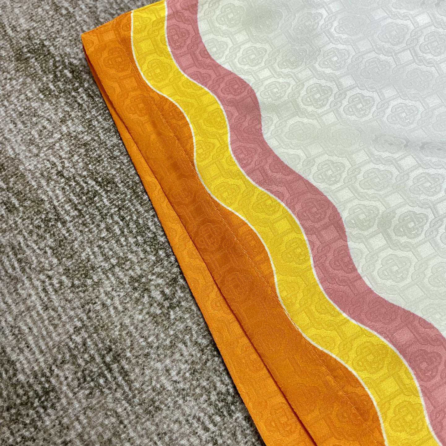 Casablanca Rainbow Monogram Silk Shorts   3451 - DopestKickz