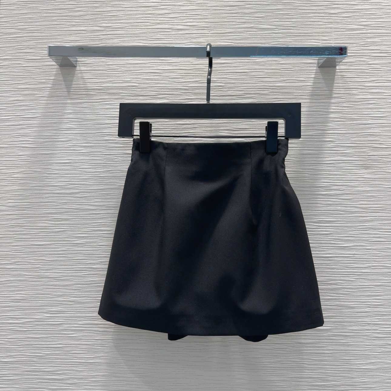 Loewe Logo Cotton And Wool Maxi Skirt - DopestKickz