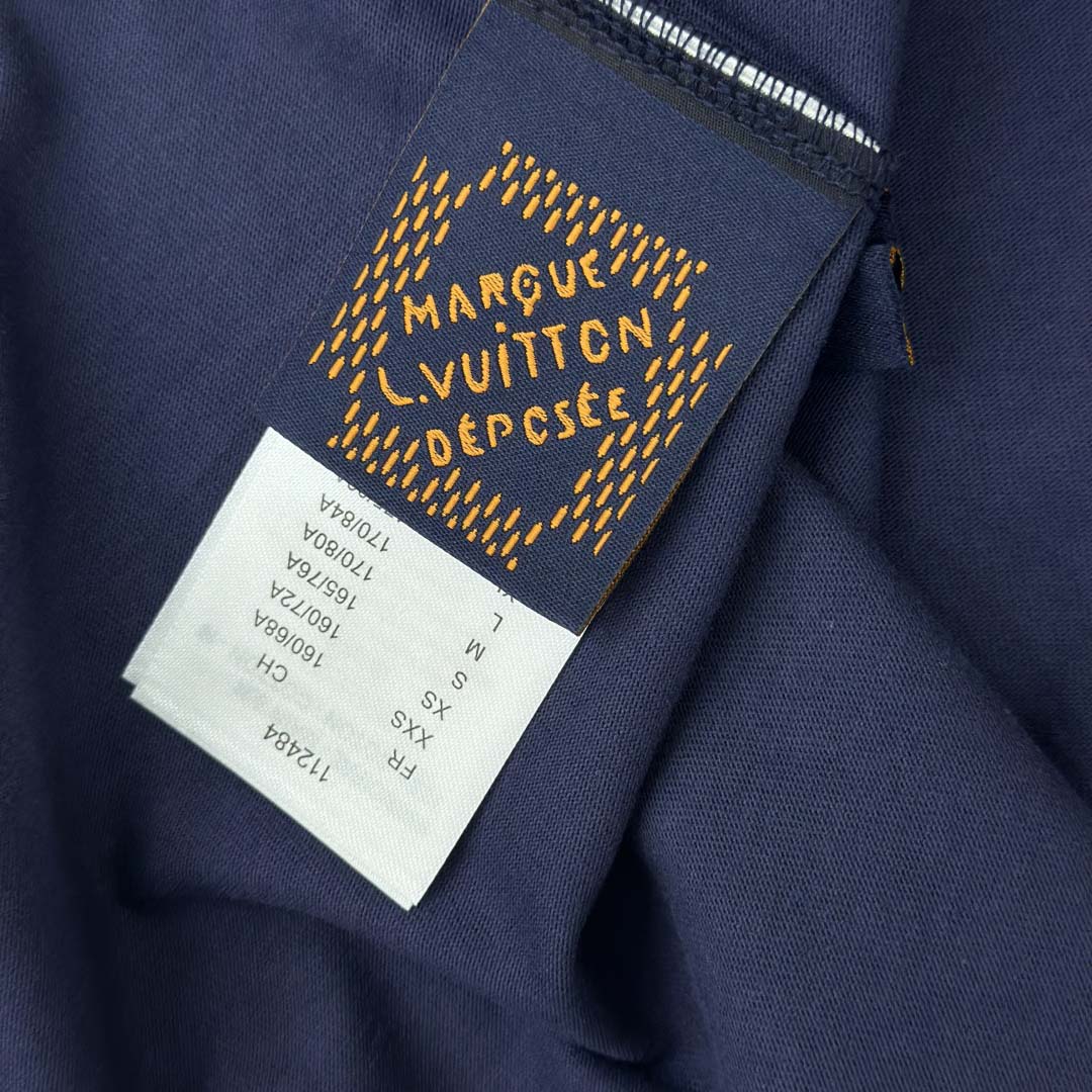 Louis Vuitton Embroidered T-Shirt   1AIMKV - DopestKickz