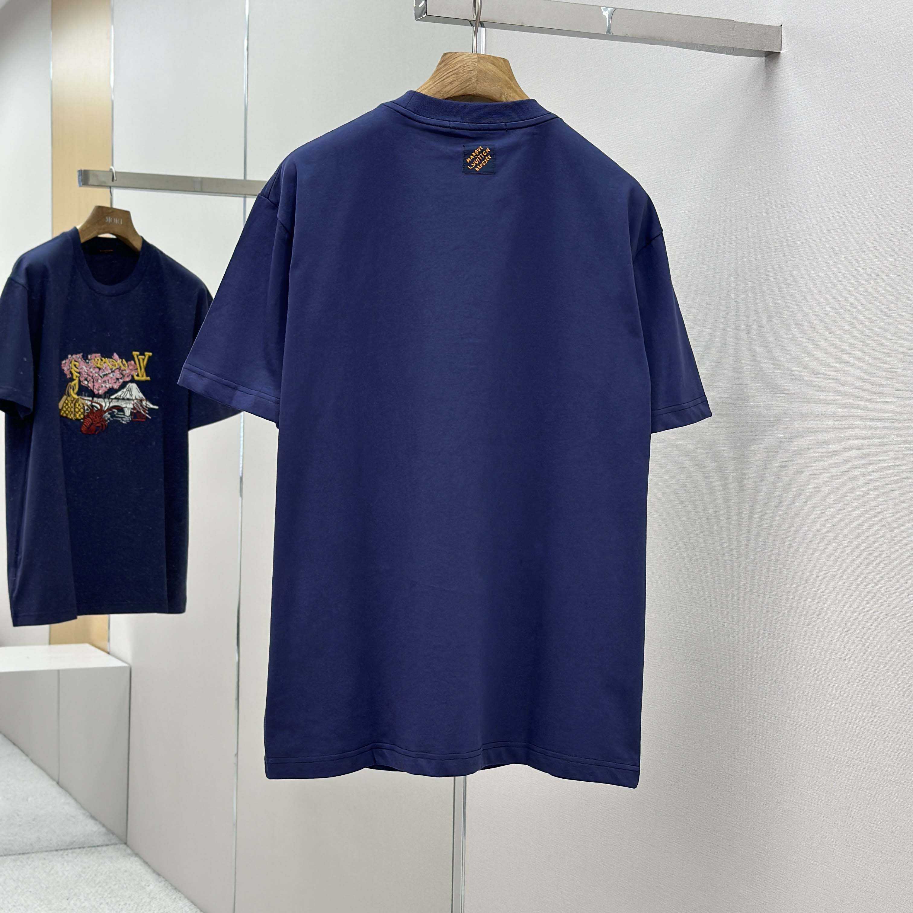 Louis Vuitton Embroidered T-Shirt   1AIMKV - DopestKickz
